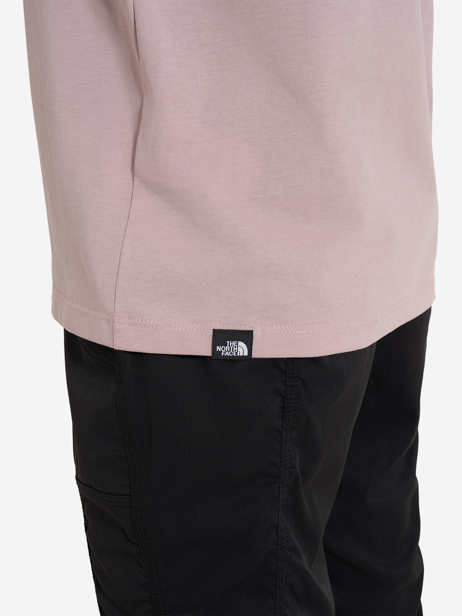 фото Футболка женская the north face easy, розовый