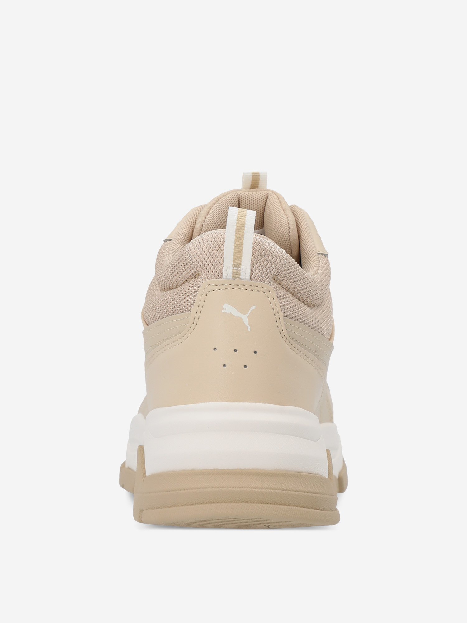 фото Кроссовки женские puma cassia via mid, бежевый