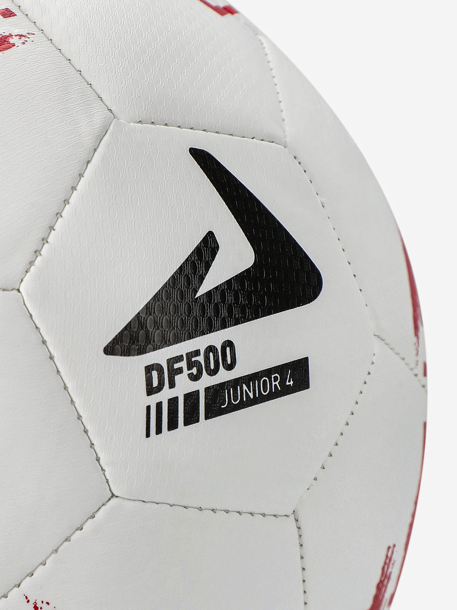 фото Мяч футбольный demix df500 junior 4, белый