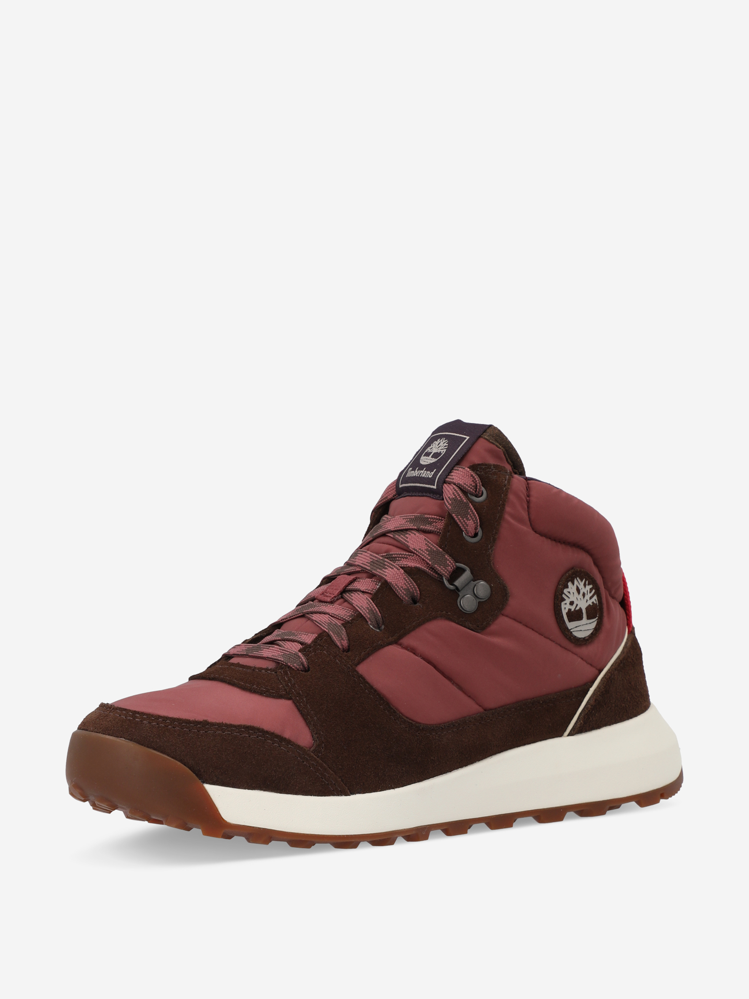 фото Ботинки женские timberland retro swift, красный