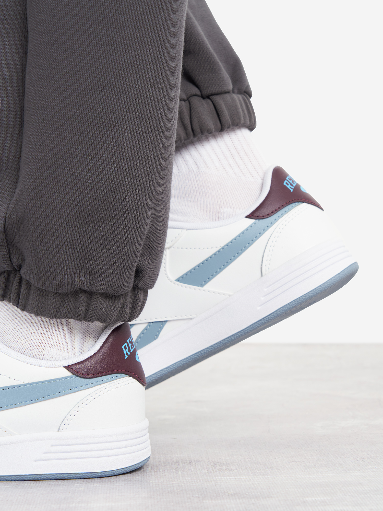 фото Кеды женские reebok court advance, белый