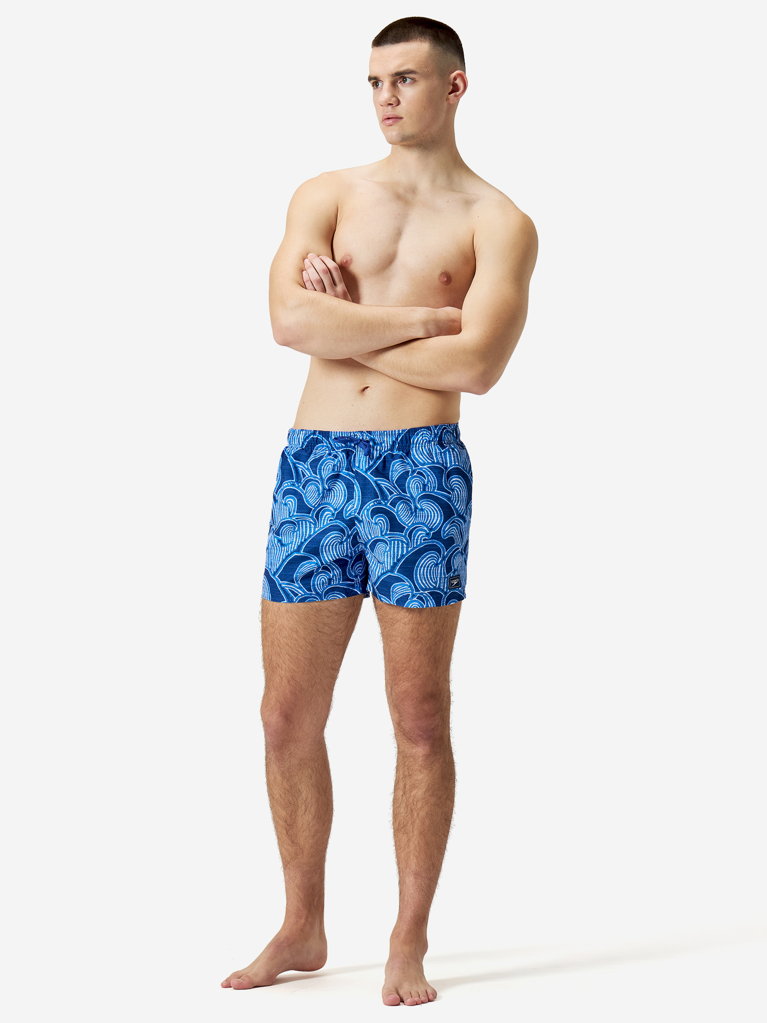 фото Шорты плавательные мужские speedo digi print, синий