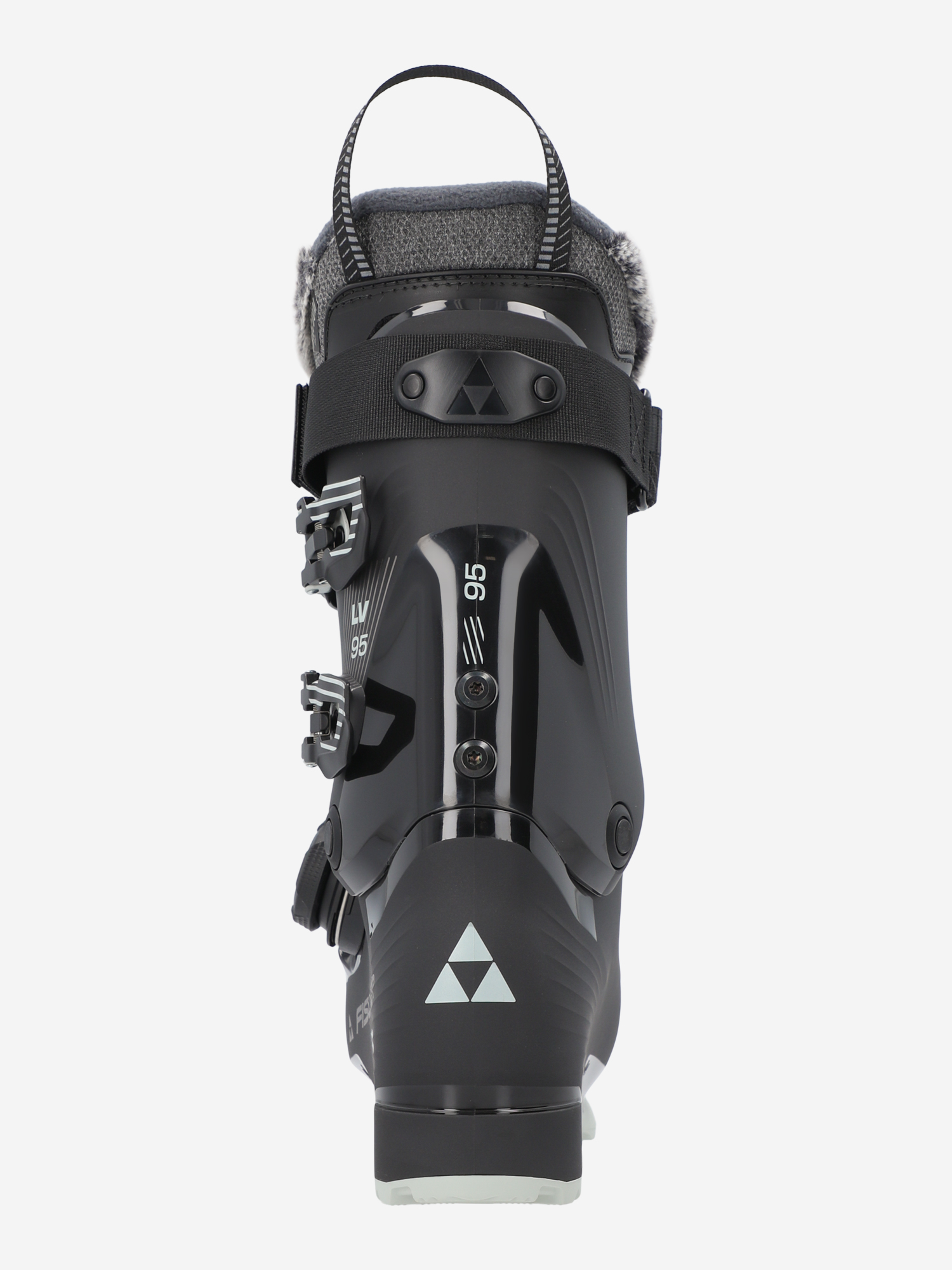 фото Ботинки горнолыжные женские fischer rc4 95 lv boa rhino, серый