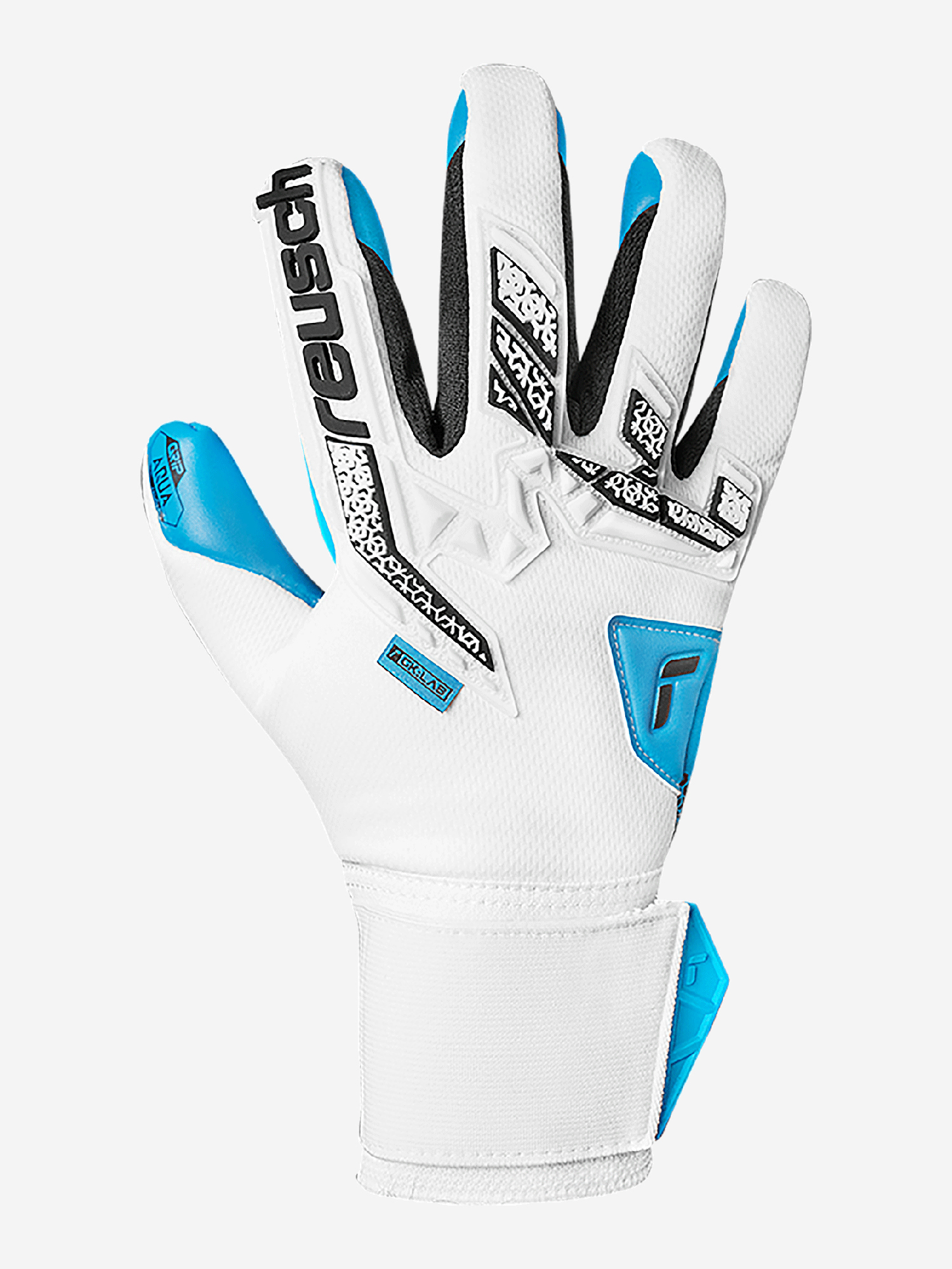 фото Перчатки вратарские reusch attrakt freegel aqua, мультицвет