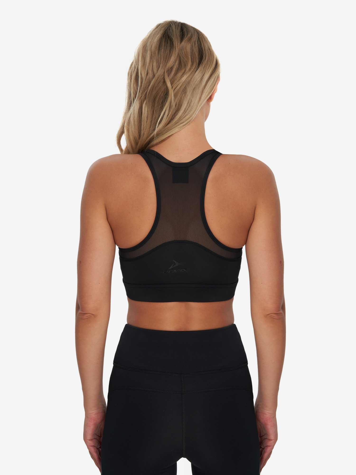 фото Топ бра спортивный demix activemove dance mesh bra, черный