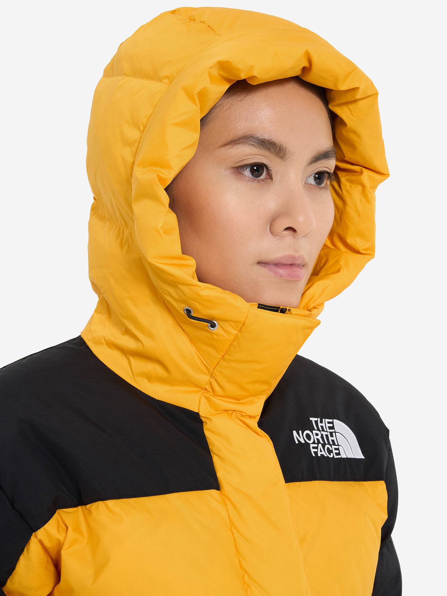 фото Пуховик женский the north face hmlyn, желтый