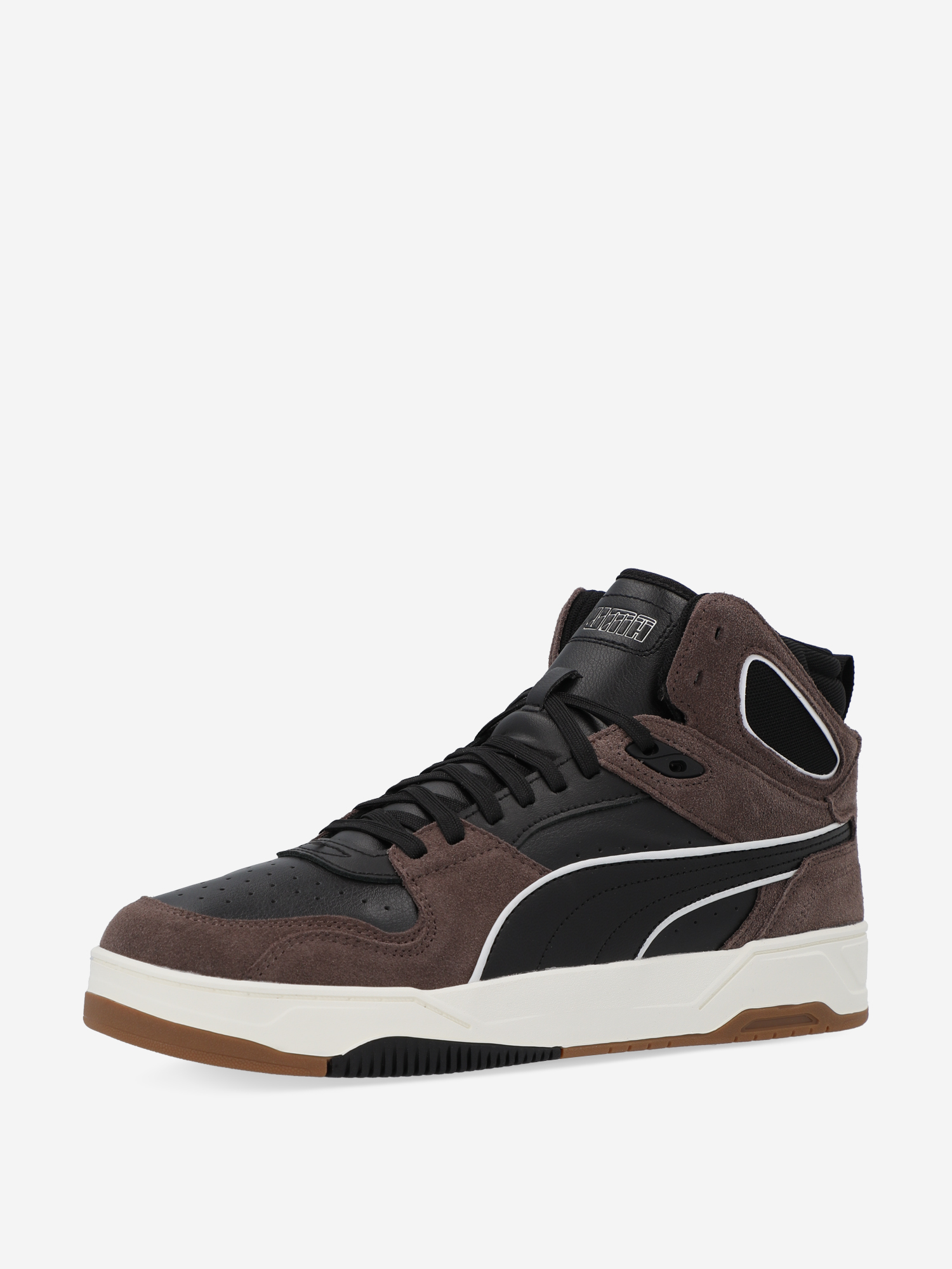 фото Кеды мужские puma rbd break mid sd, коричневый