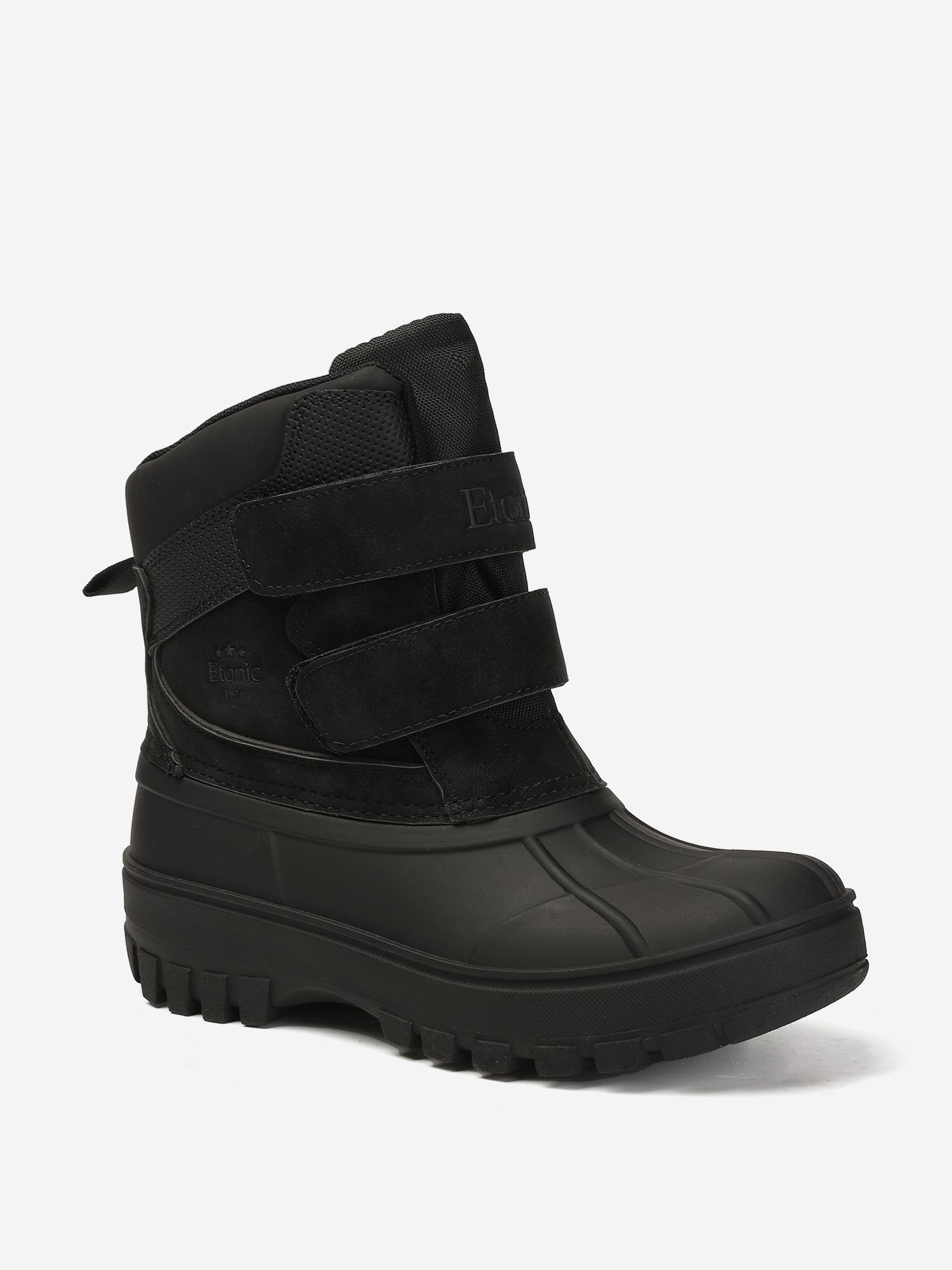 фото Ботинки утепленные для мальчиков etonic tom, черный