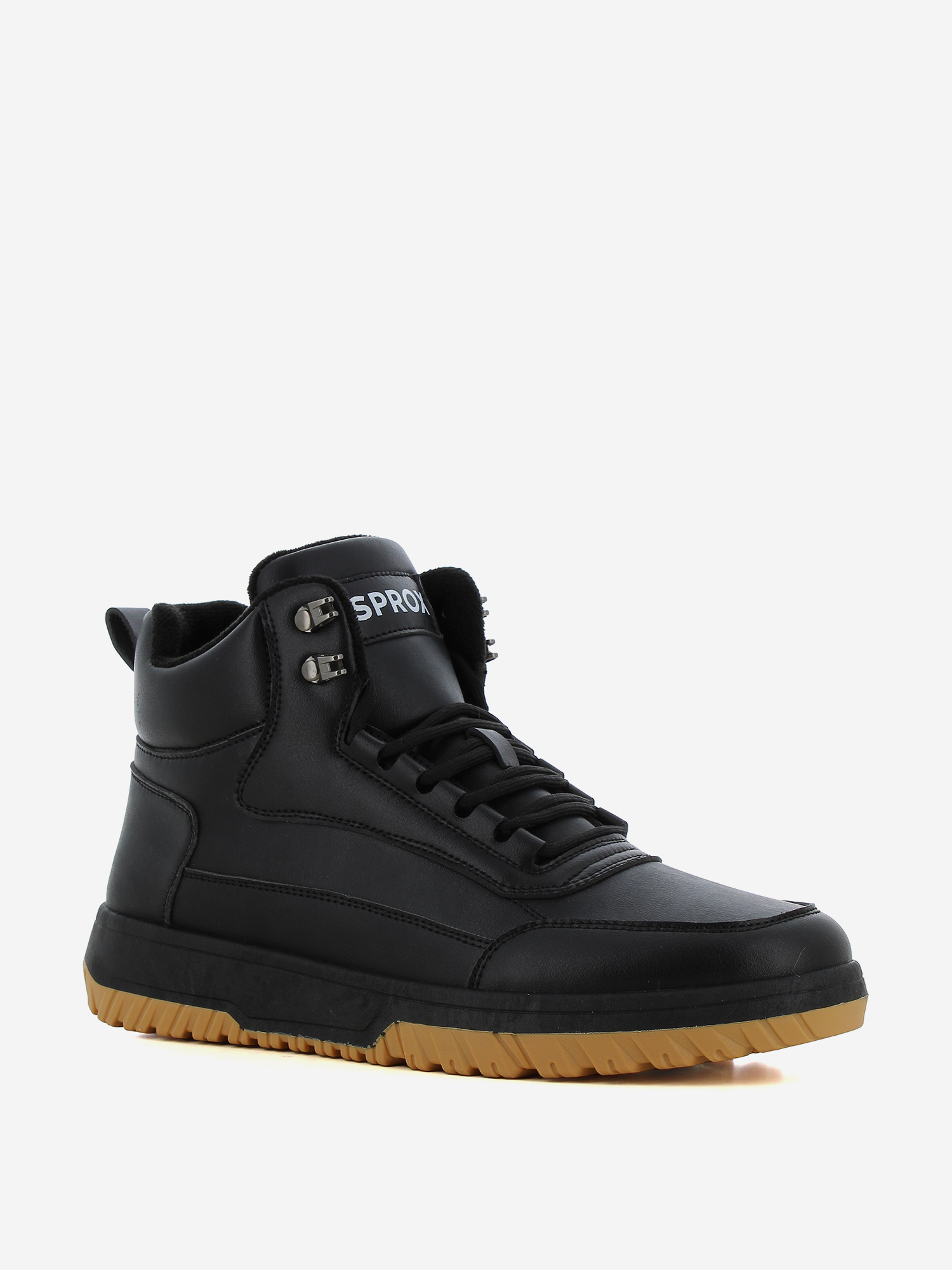 фото Кроссовки утепленные мужские sprox casual hi wtr, черный