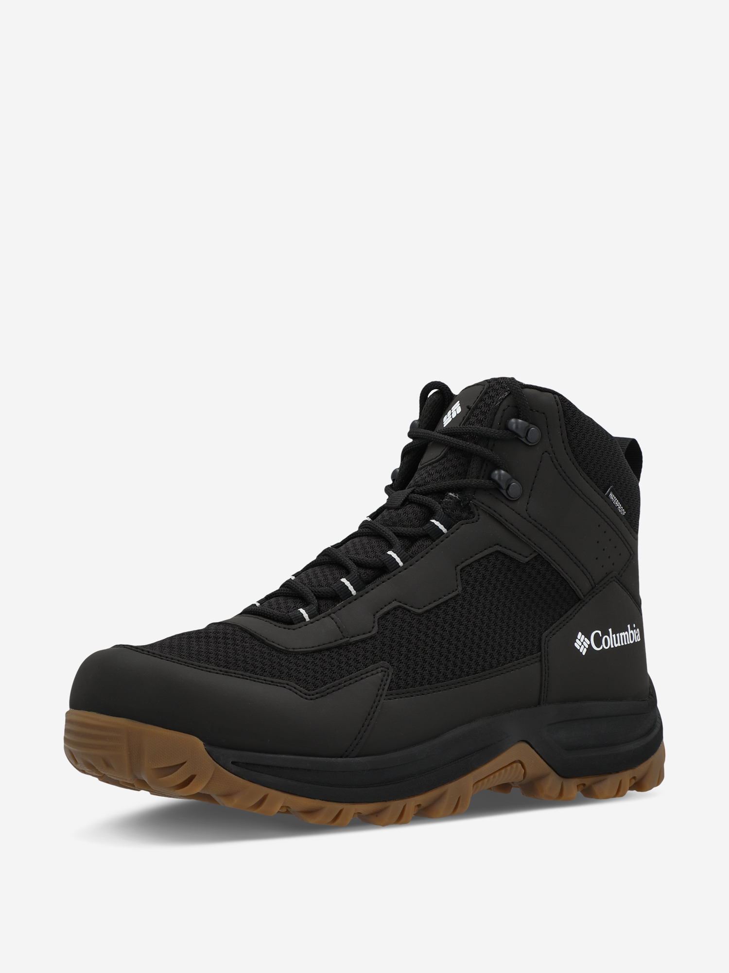 фото Ботинки утепленные мужские columbia aldergrove waterproof, черный