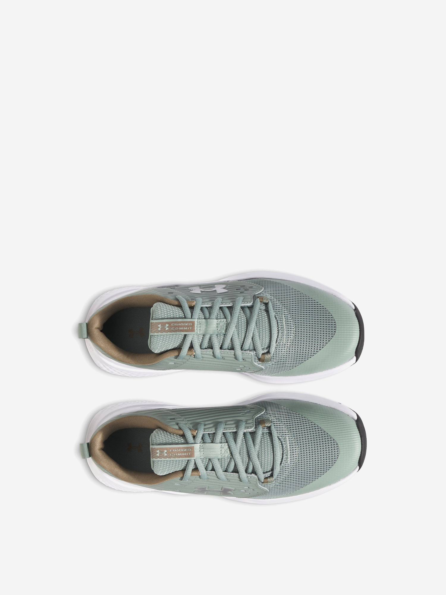 фото Кроссовки мужские under armour charged commit tr 4, зеленый