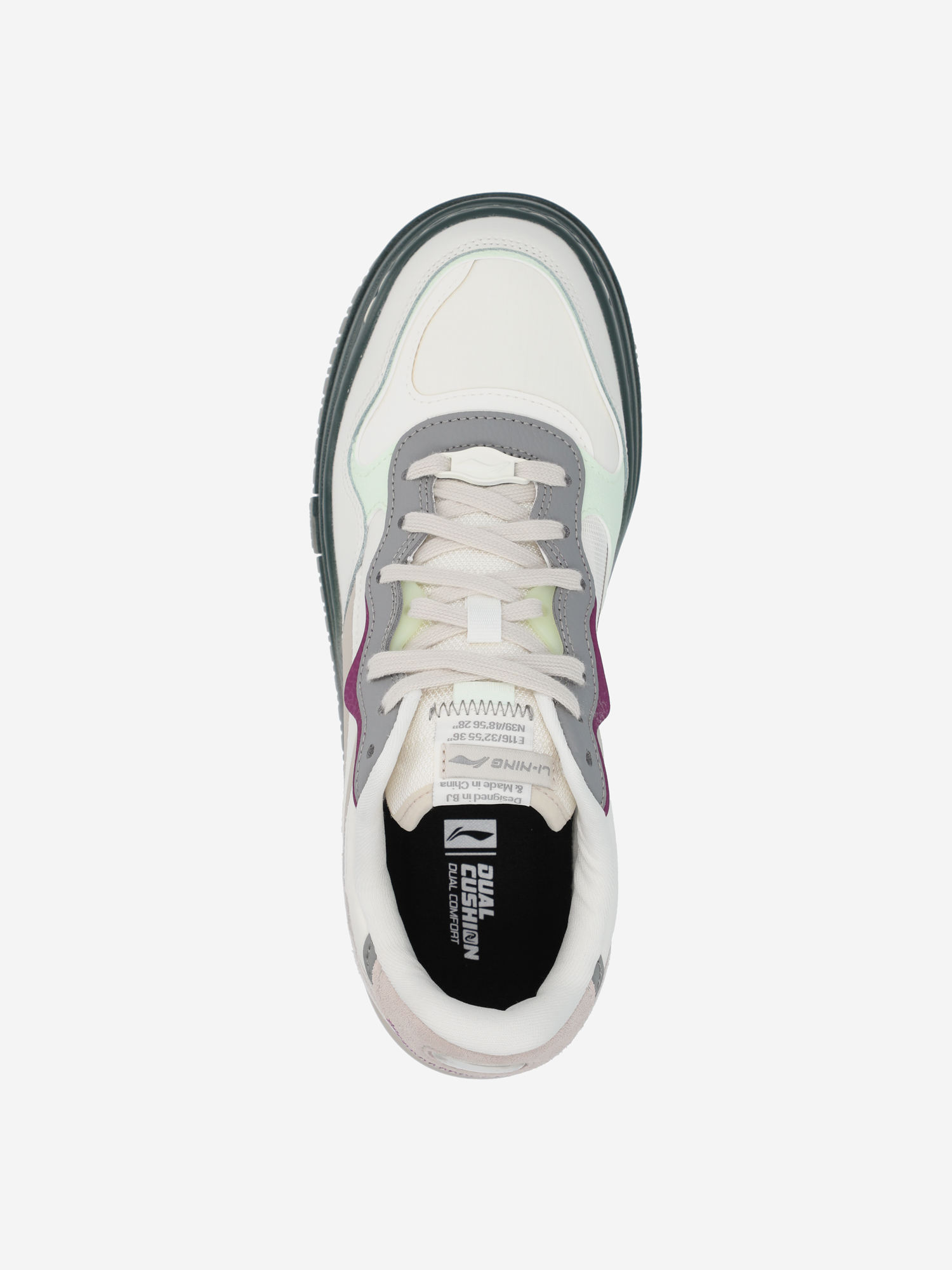 фото Кеды женские li-ning future c1, белый