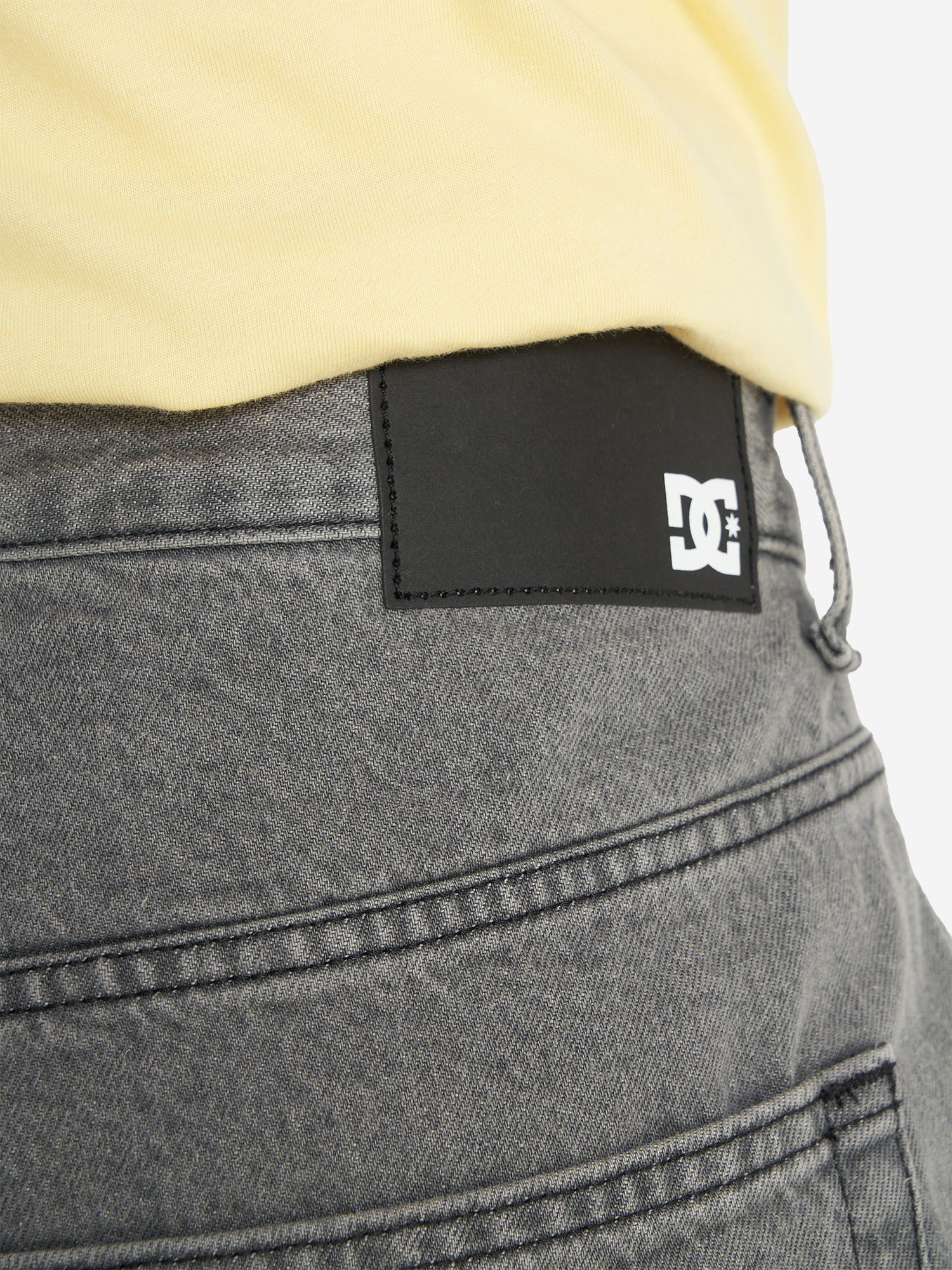фото Шорты мужские оверсайз dc shoes carpenter baggy, серый
