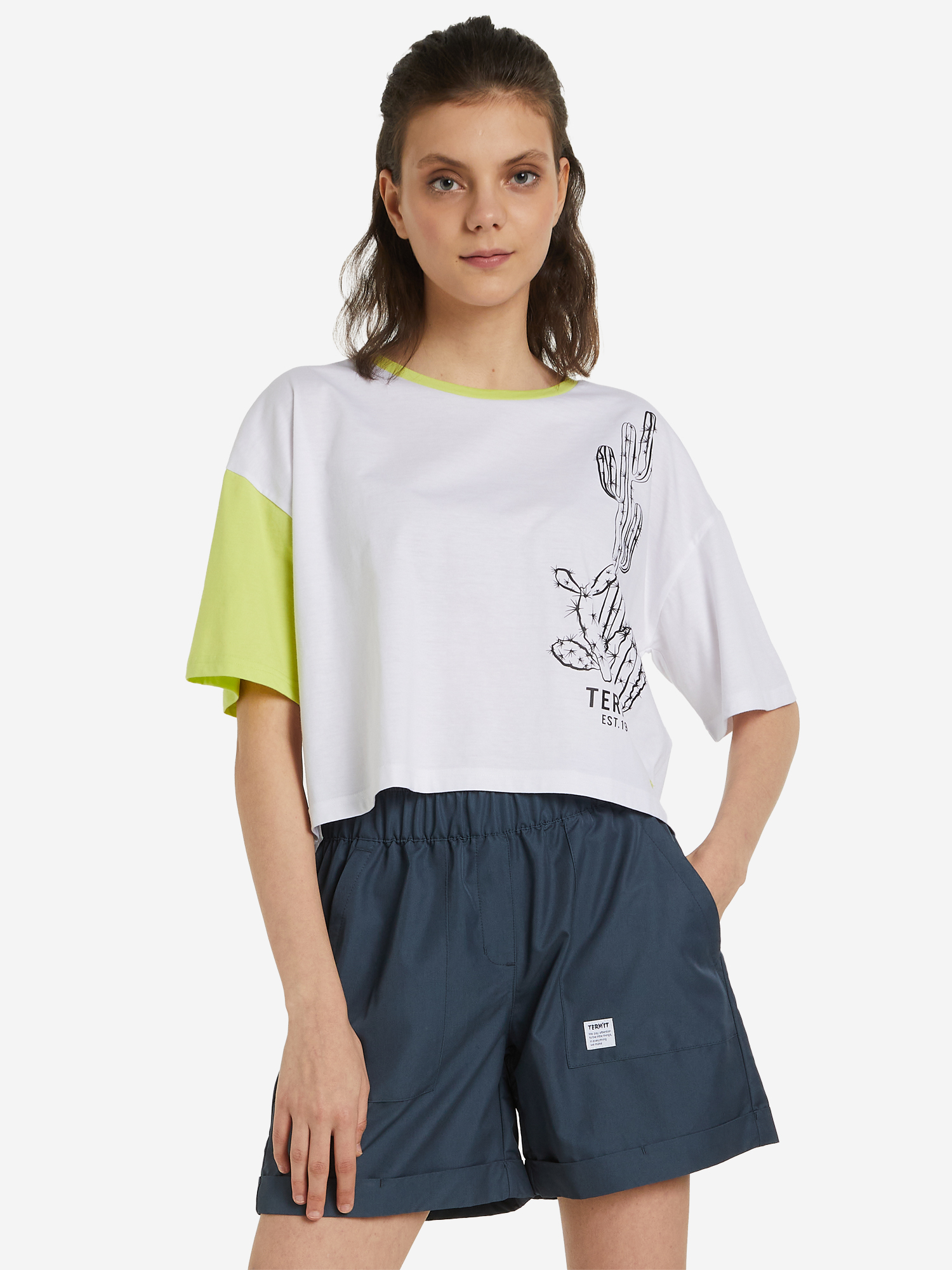 Футболка женская оверсайз Termit, Белый
Футболка женская оверсайз Termit, Белый