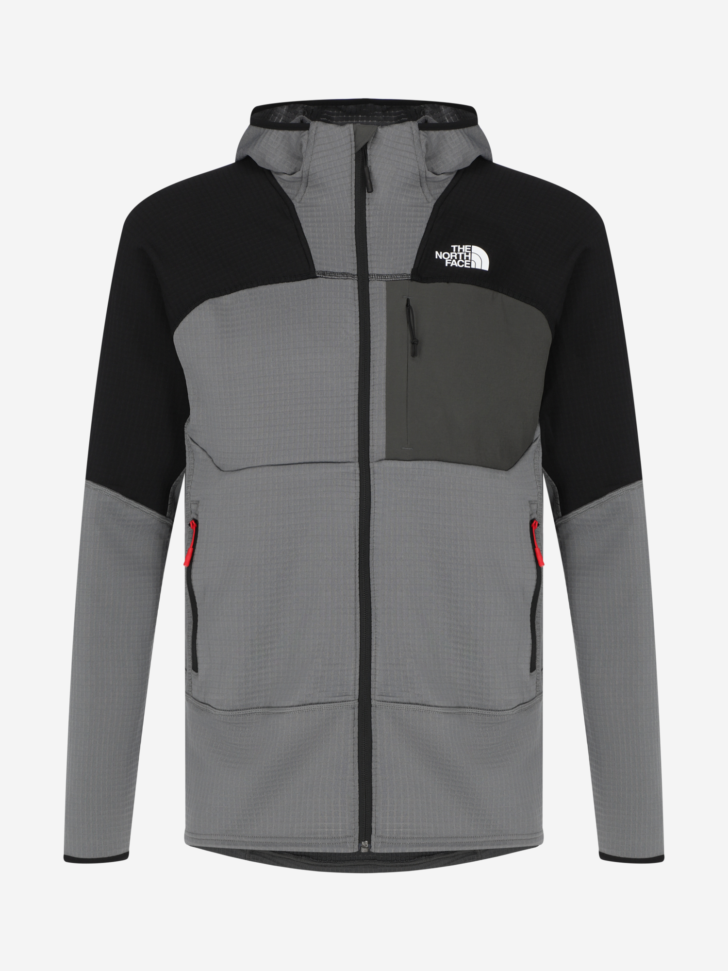 фото Толстовка мужская the north face stormgap powergrid, серый