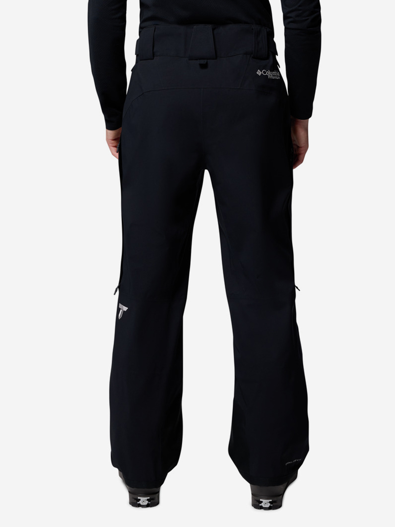 фото Брюки мужские columbia platinum peak ii 3 l pant, черный