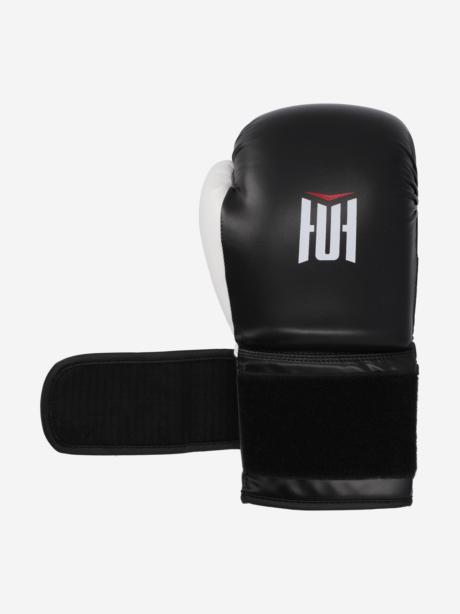 фото Перчатки боксерские hukk round, черный