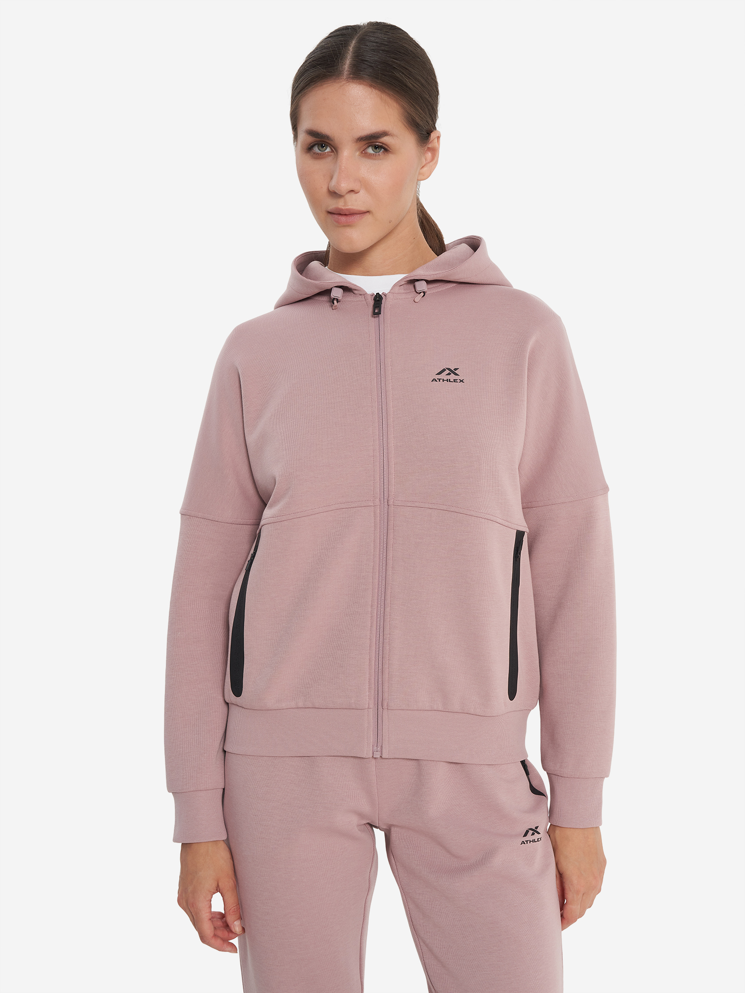 фото Толстовка женская athlex, розовый