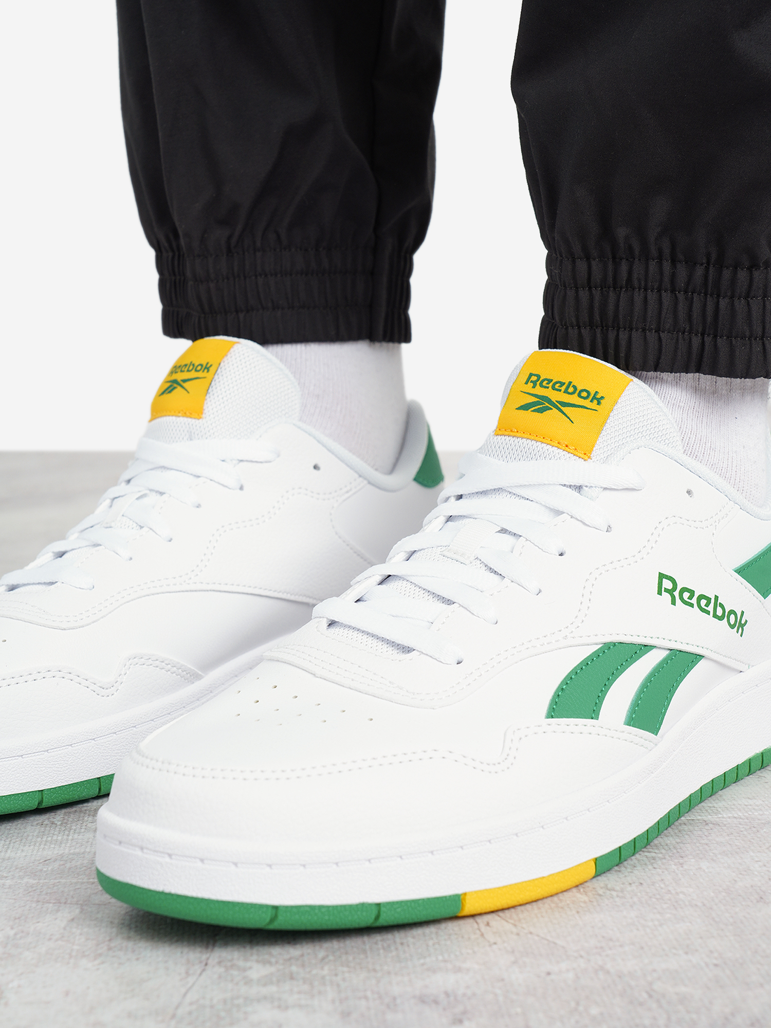 фото Кеды мужские reebok bb 1000, белый