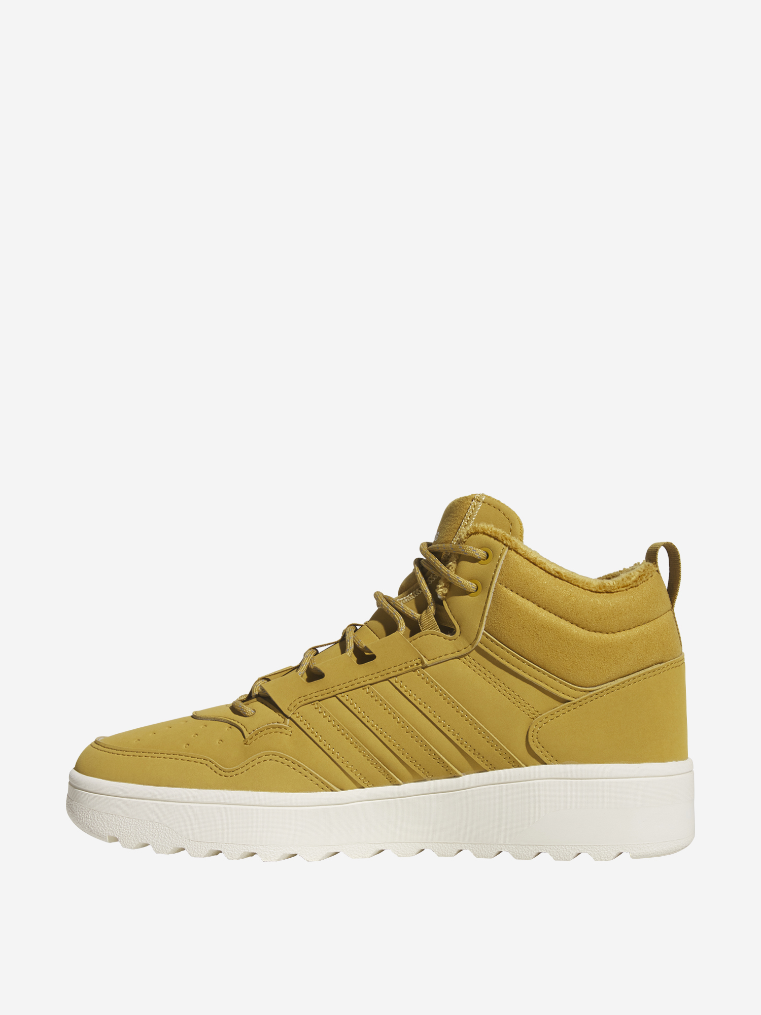 фото Кеды женские adidas hoops 4.0, бежевый