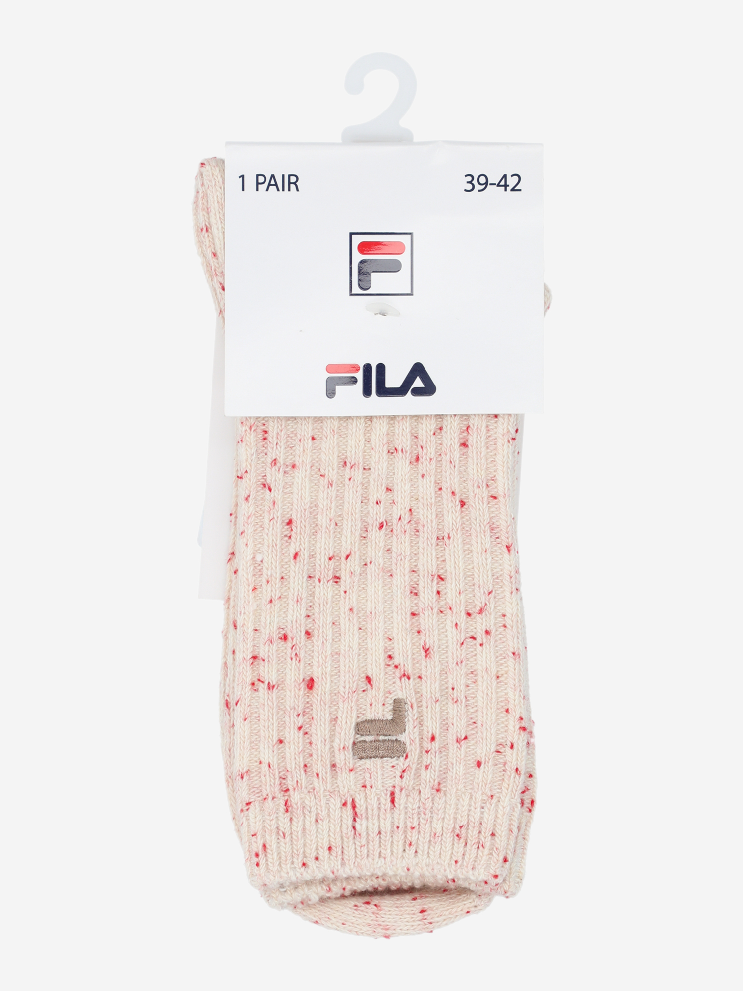 фото Носки fila , 1 пара, бежевый