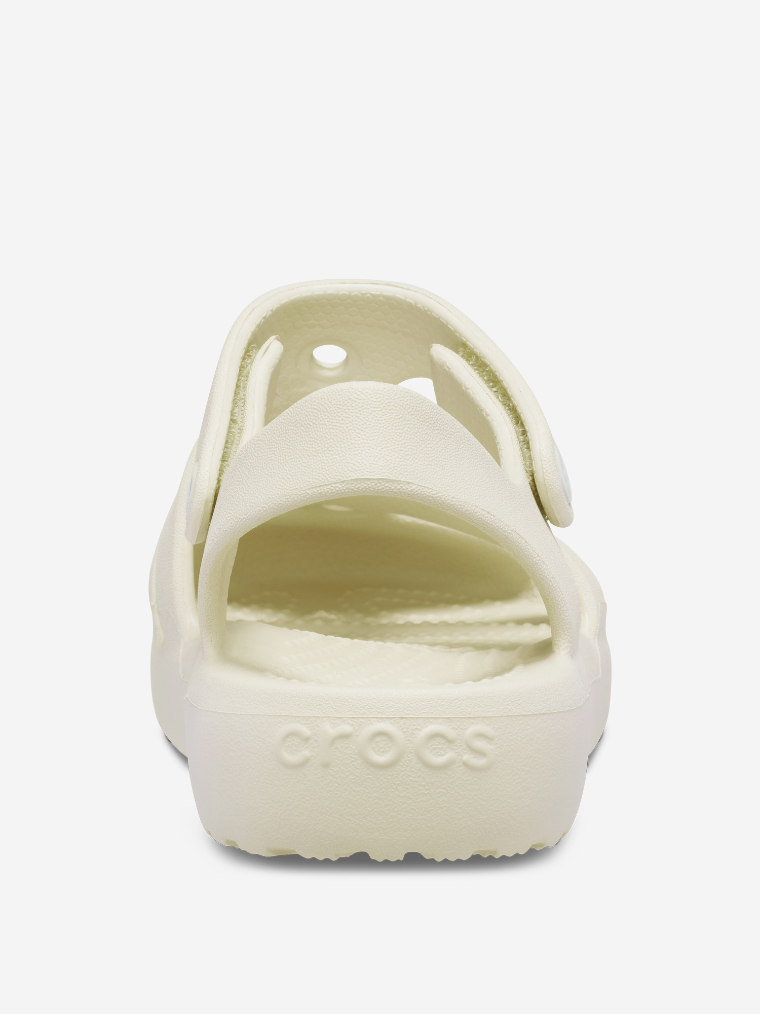 фото Сандалии для девочек crocs classic fisherman, бежевый