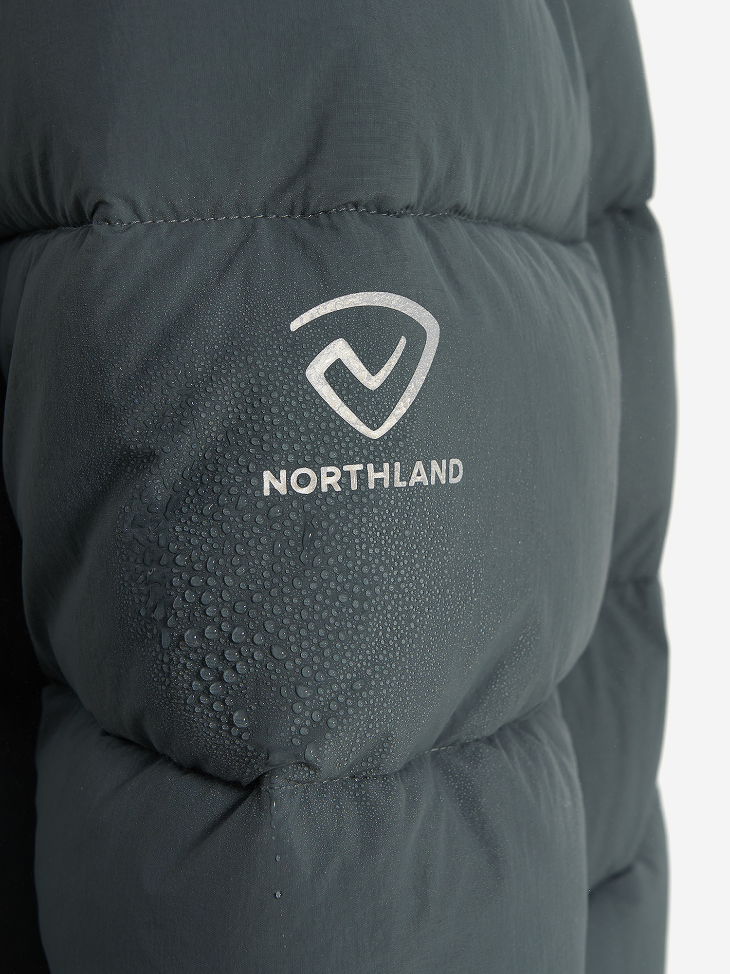фото Пуховик женский northland, серый