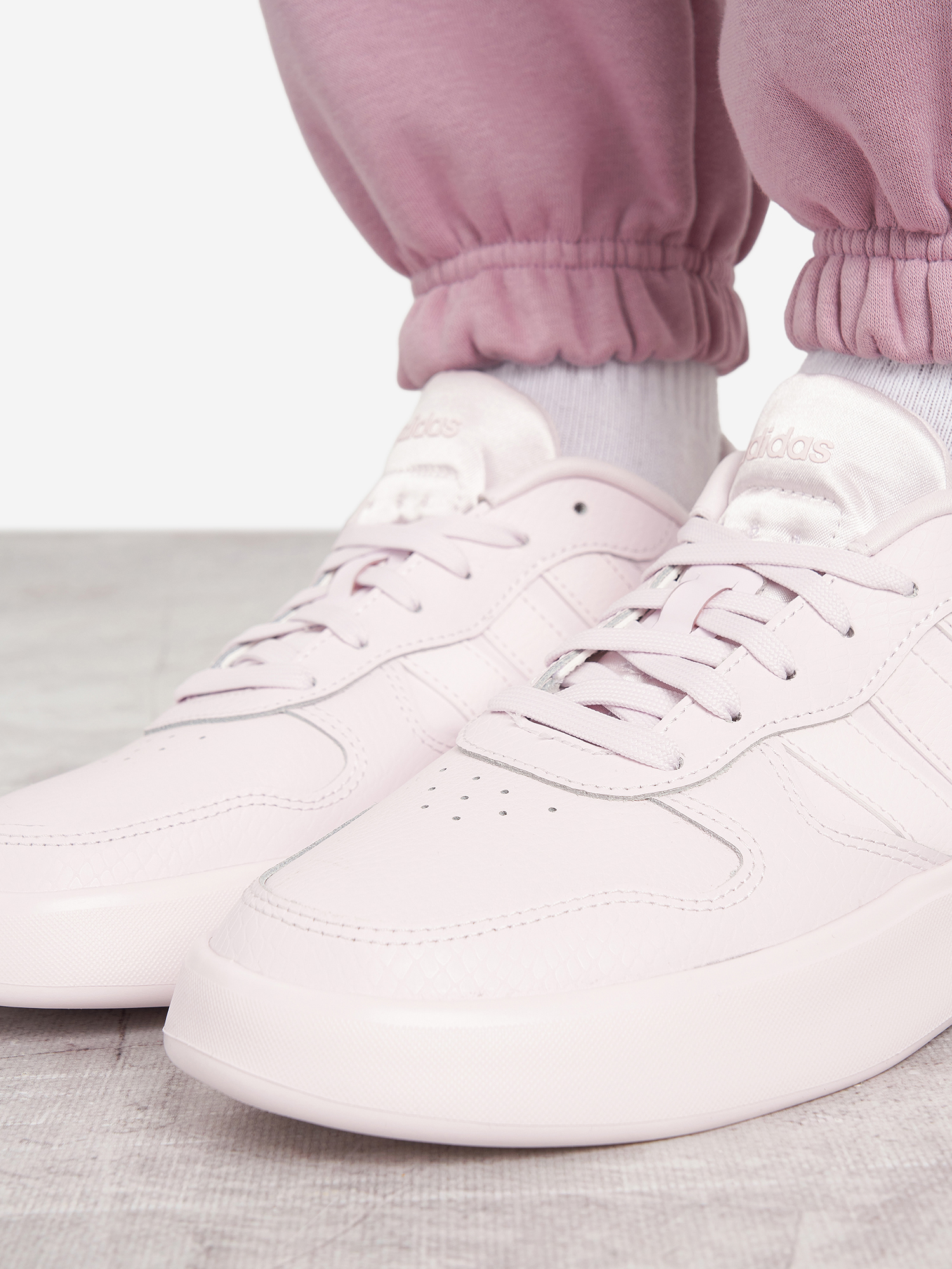 фото Кеды женские adidas litecourt, белый