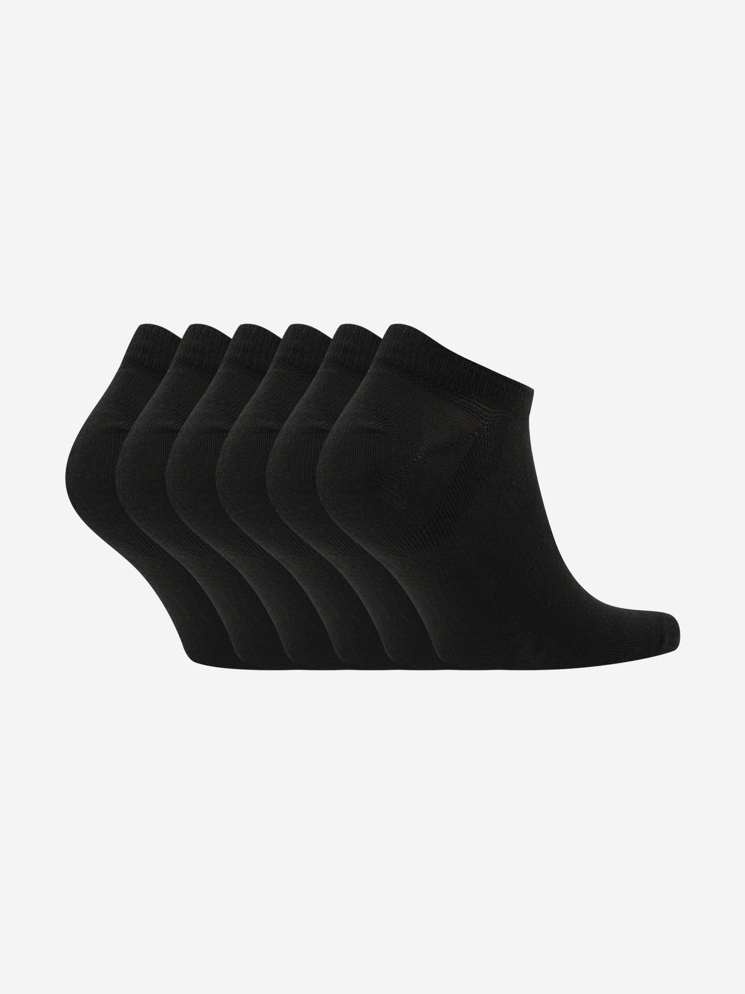 фото Носки under armour essential no show, 6 пар, черный