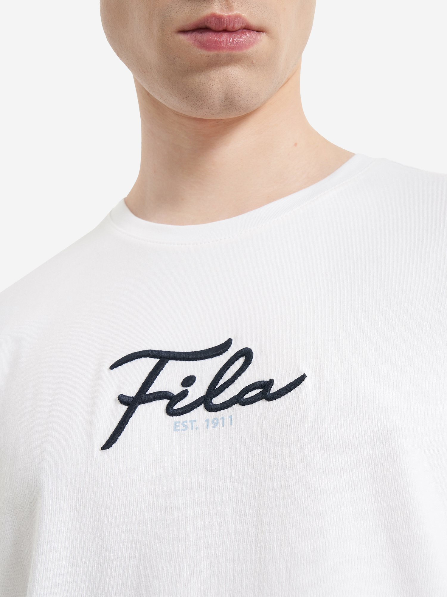 фото Футболка мужская fila, белый
