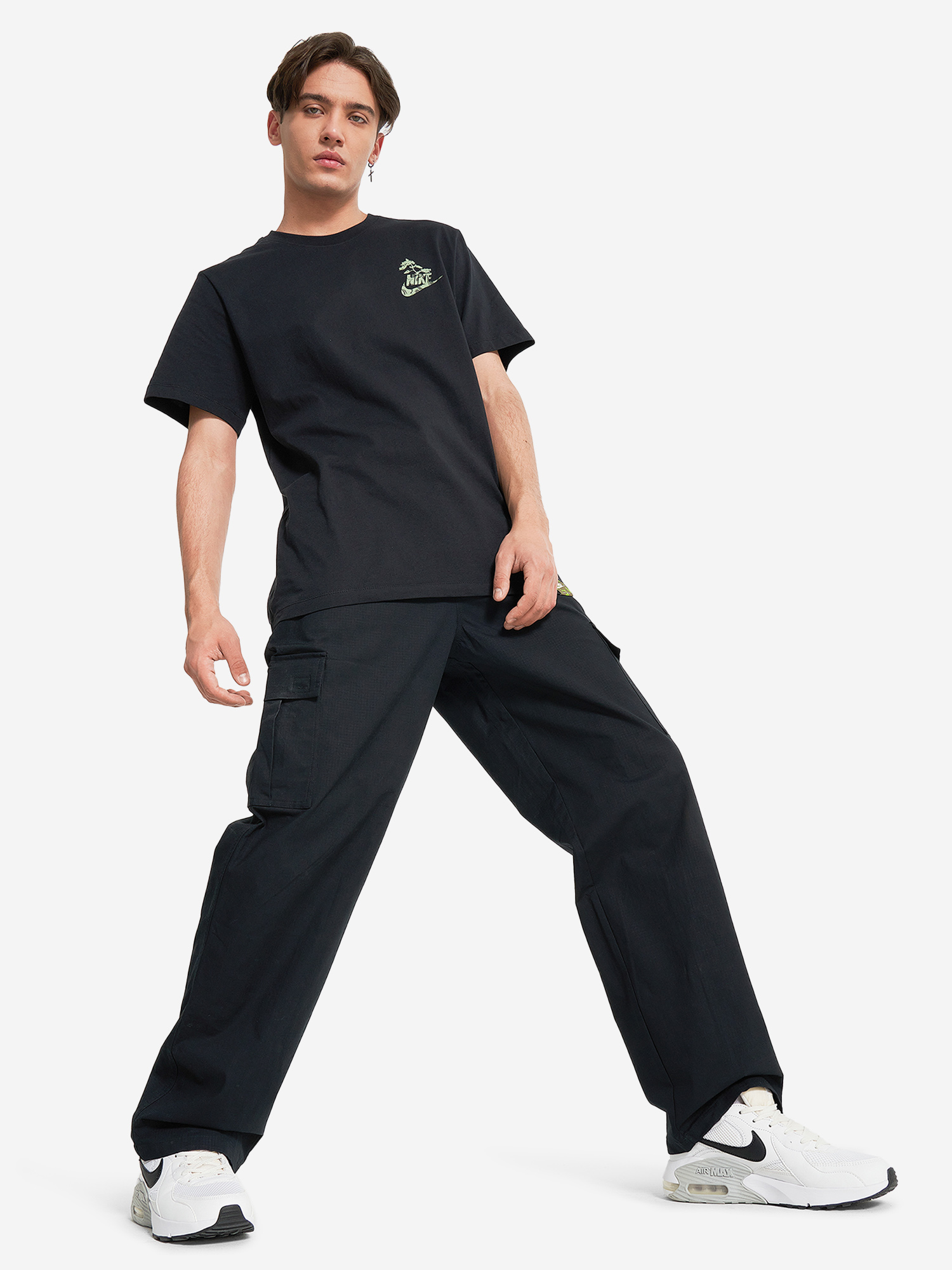 фото Брюки мужские nike, черный