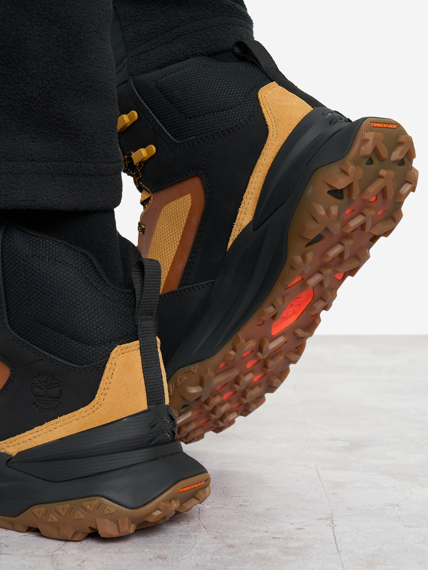 фото Ботинки мужские timberland motion access, коричневый