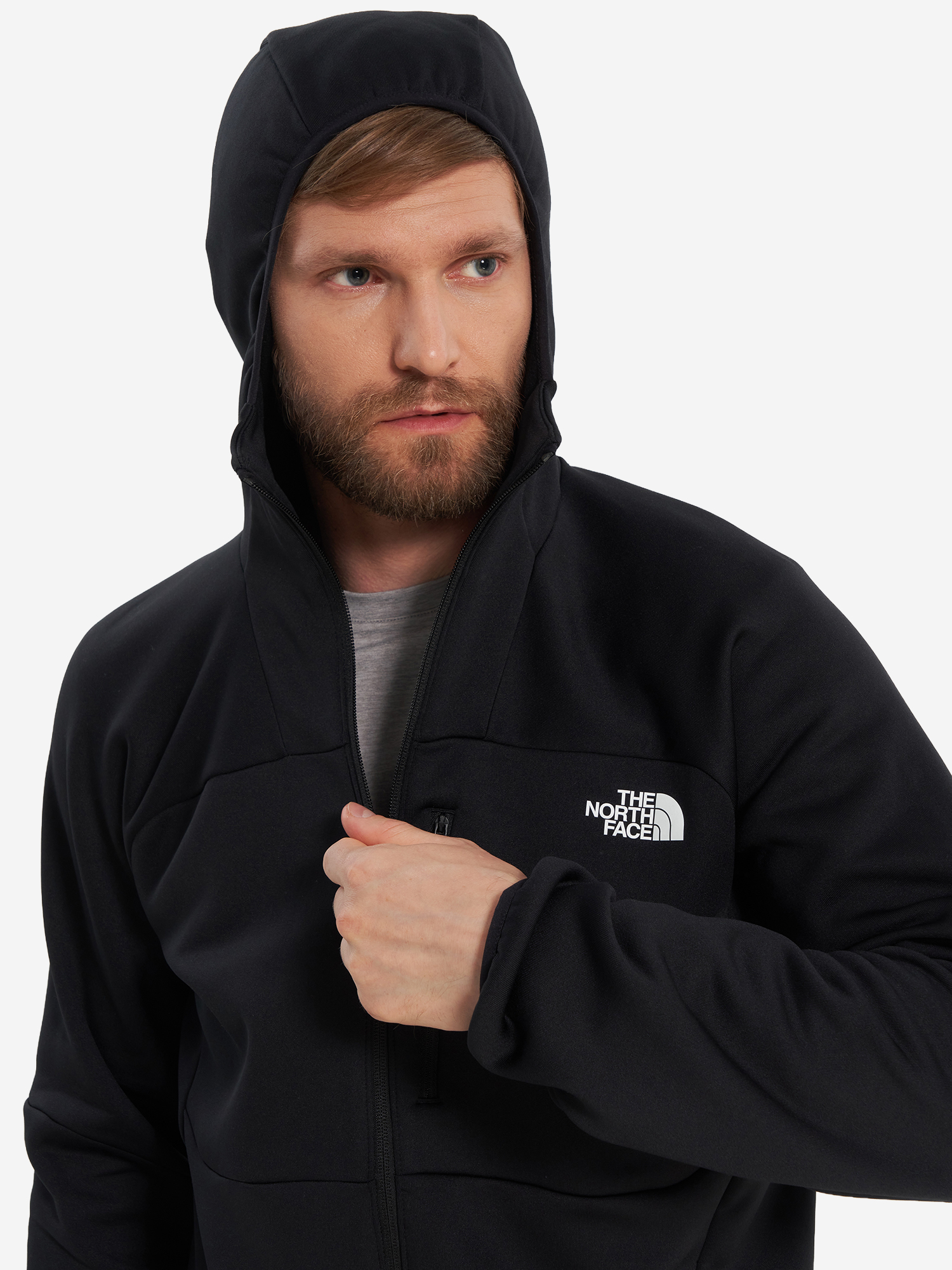 фото Толстовка мужская the north face meteora, черный