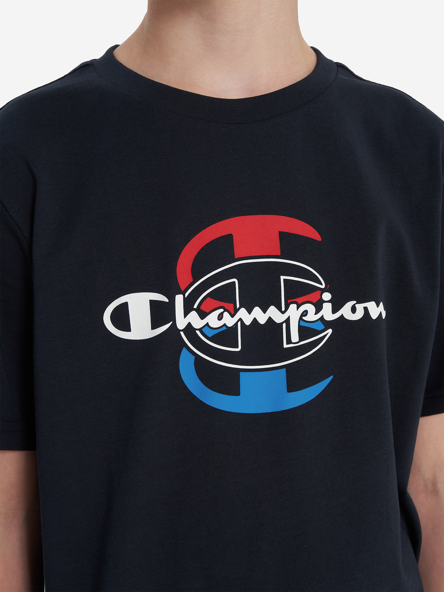 фото Футболка для мальчиков champion, синий