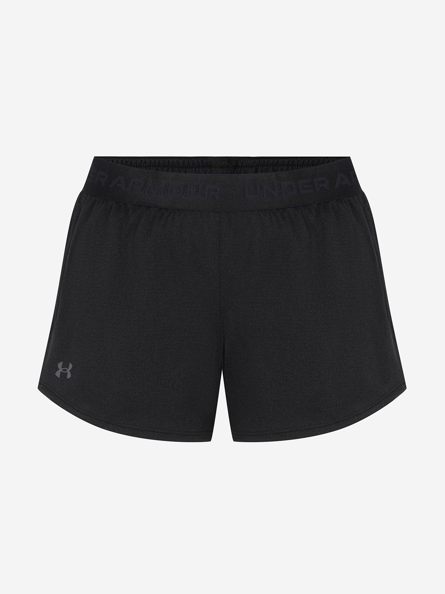 фото Шорты женские under armour tech play up shine, черный