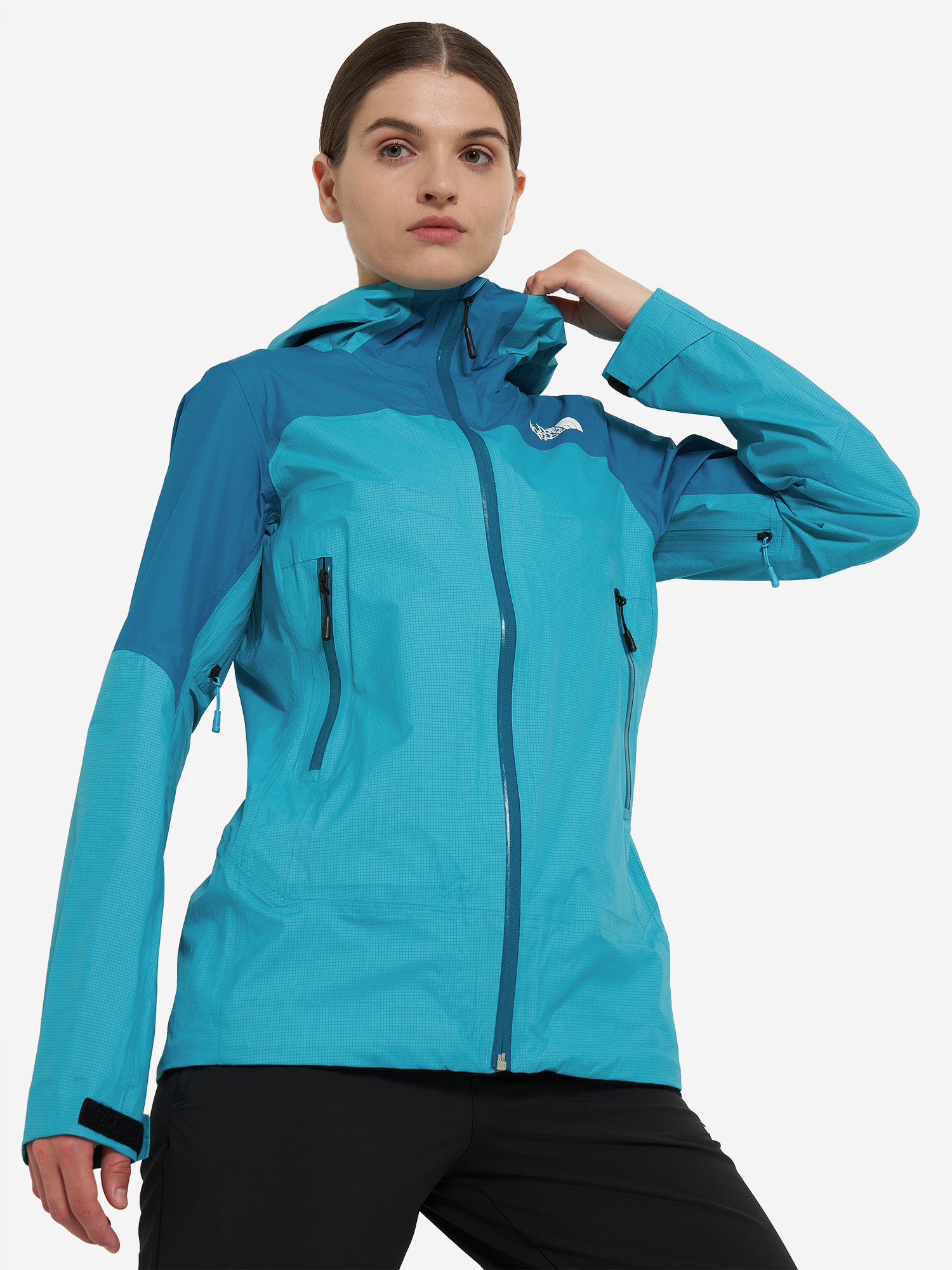 фото Куртка мембранная женская the north face signal, голубой
