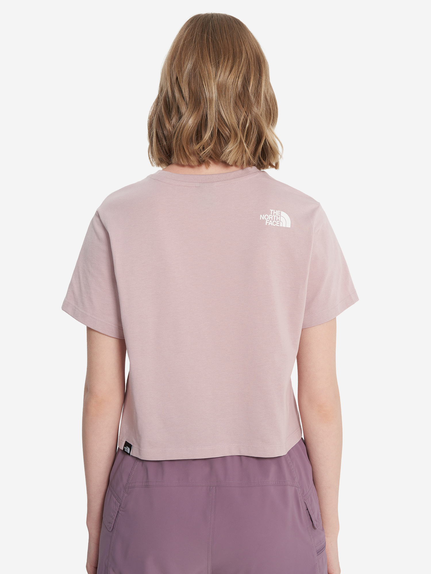 фото Футболка женская the north face simple dome, розовый