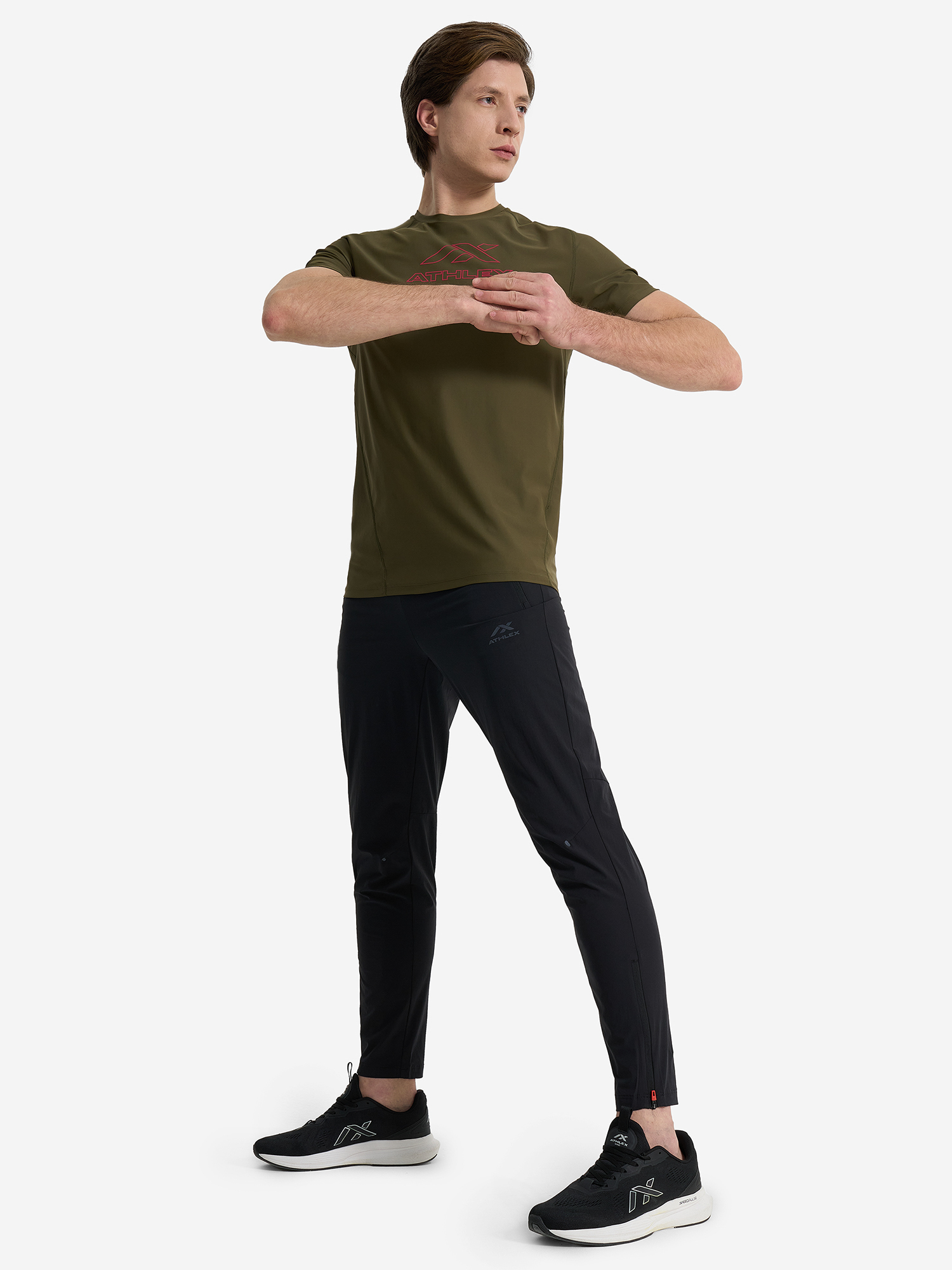 фото Брюки мужские athlex, черный