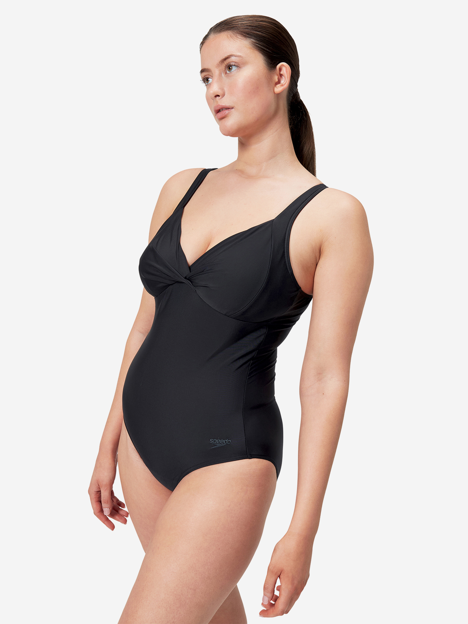 фото Купальник слитный женский speedo, черный
