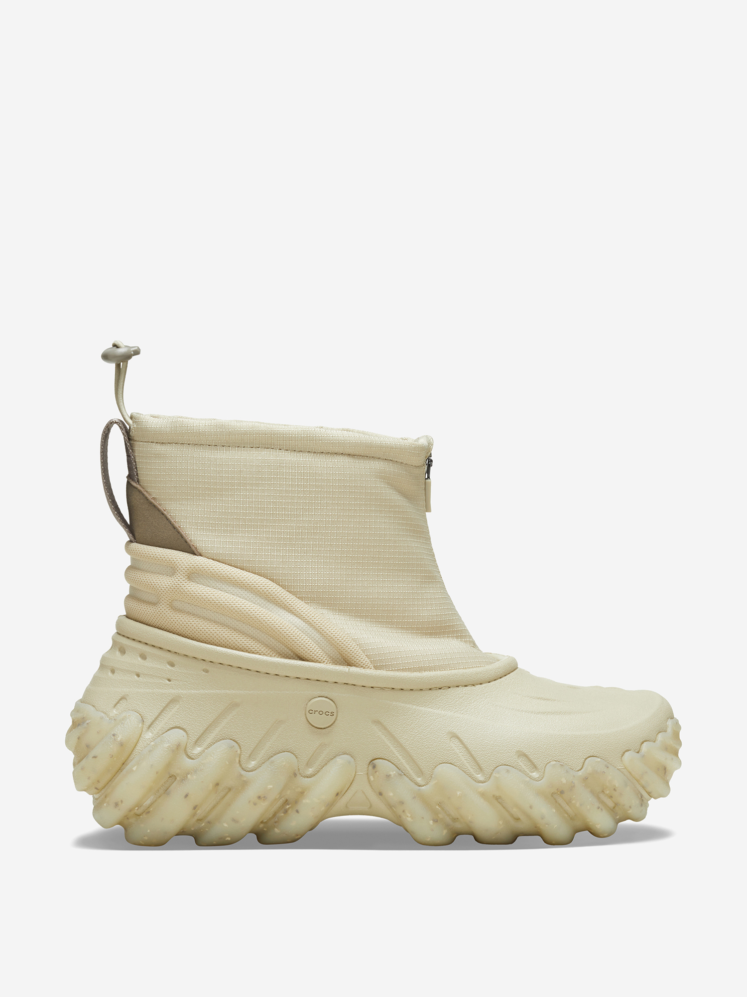 фото Ботинки утепленные crocs echo boot z shield, бежевый