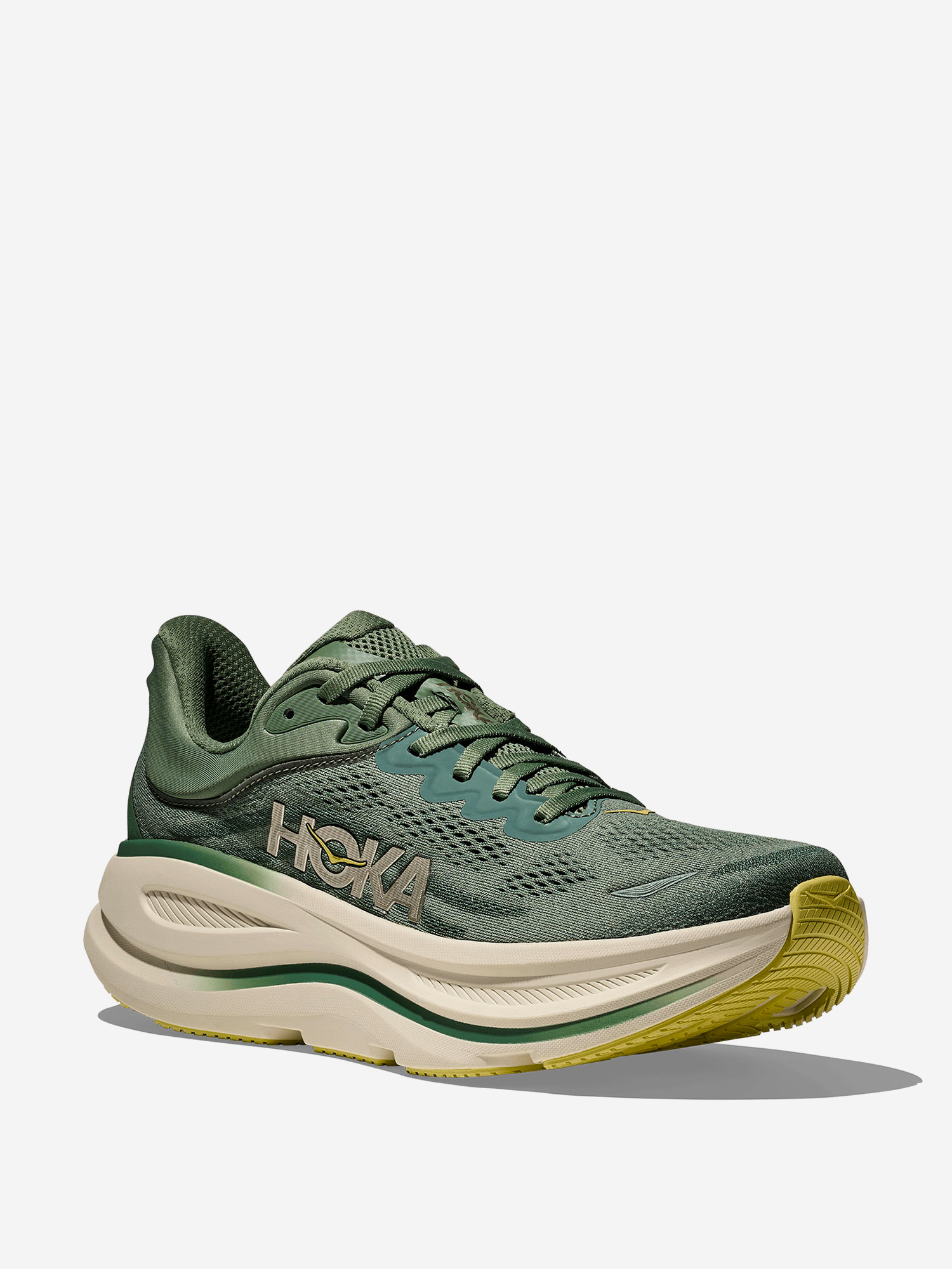 фото Кроссовки мужские hoka one one bondi 9, зеленый