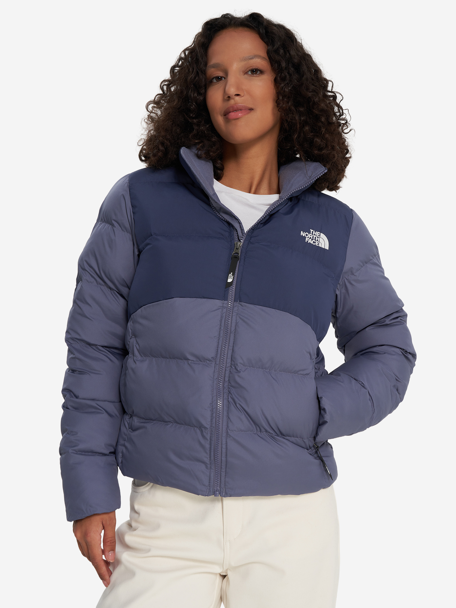 фото Куртка утепленная женская the north face saikuru, синий