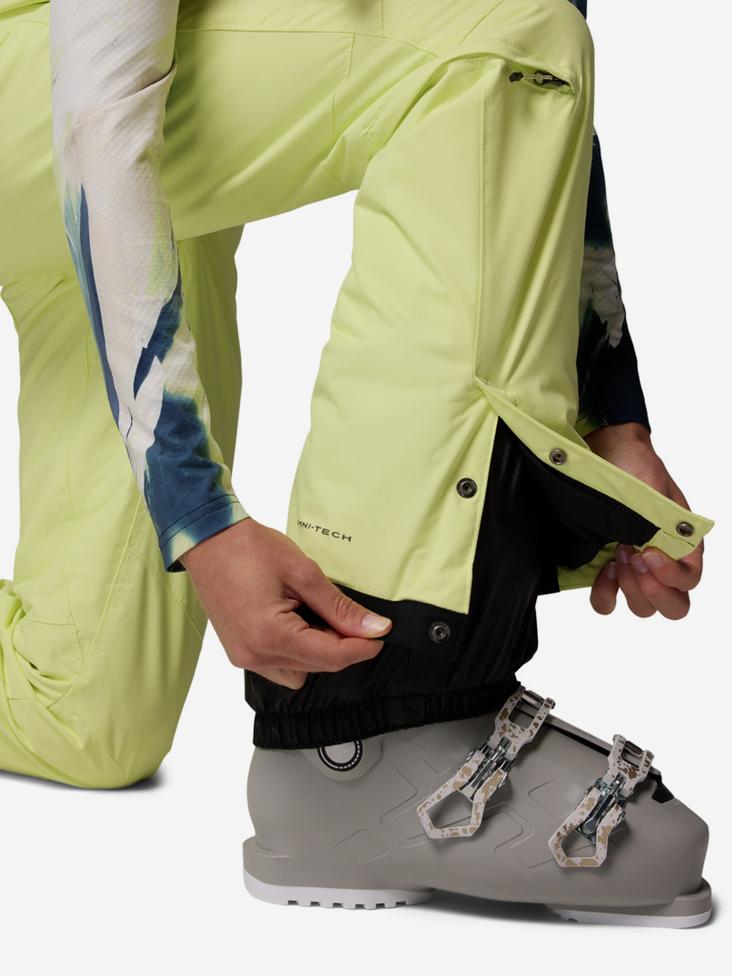 фото Брюки утепленные женские columbia bugaboo ii, желтый