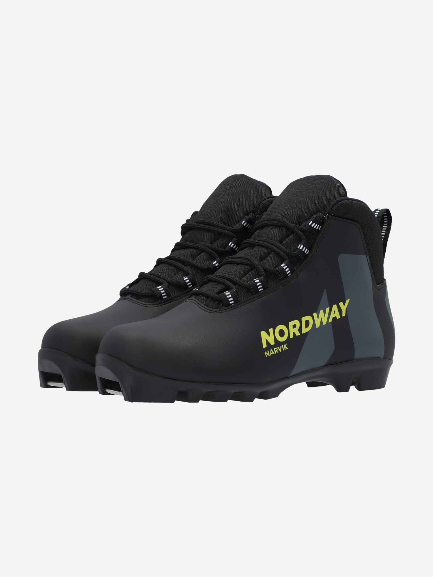 фото Ботинки для беговых лыж nordway narvik nnn, черный