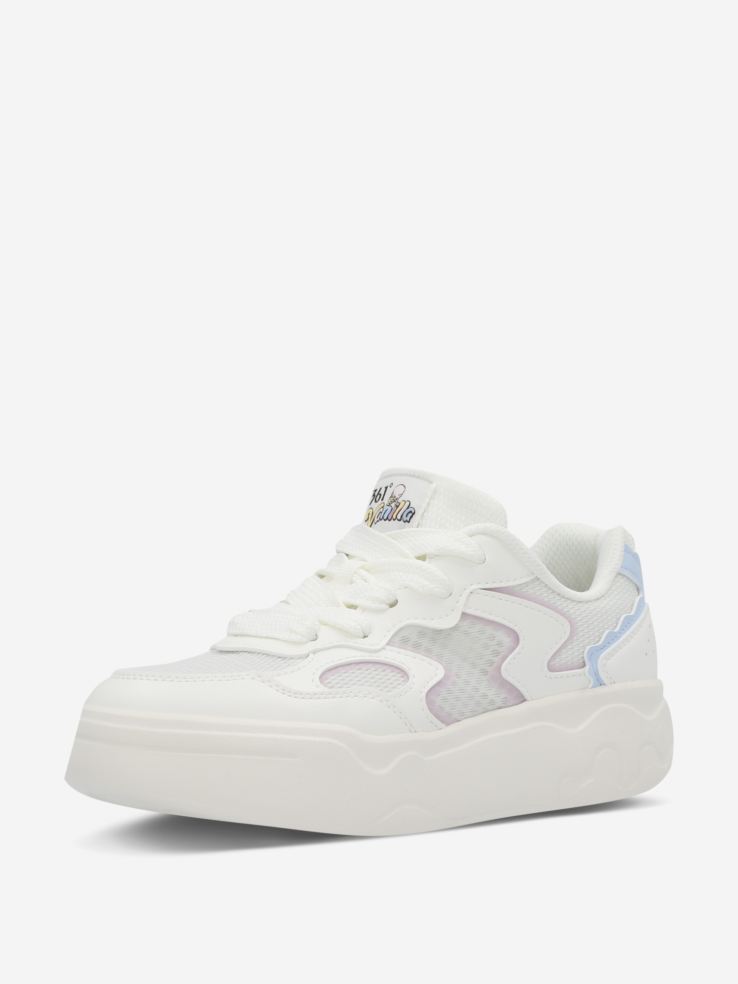 фото Кеды женские 361° bubble shoes se, белый