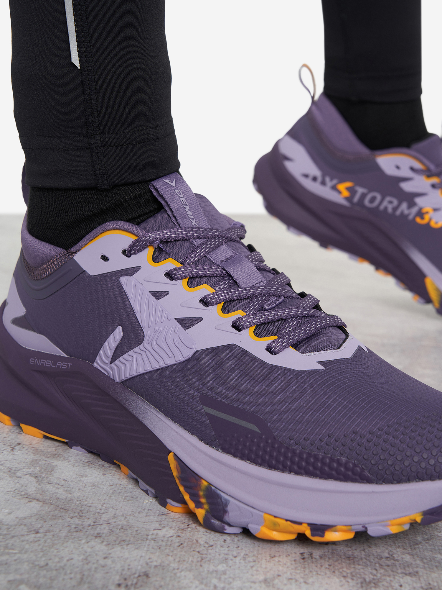 фото Кроссовки женские demix spectre enrblast trail, фиолетовый