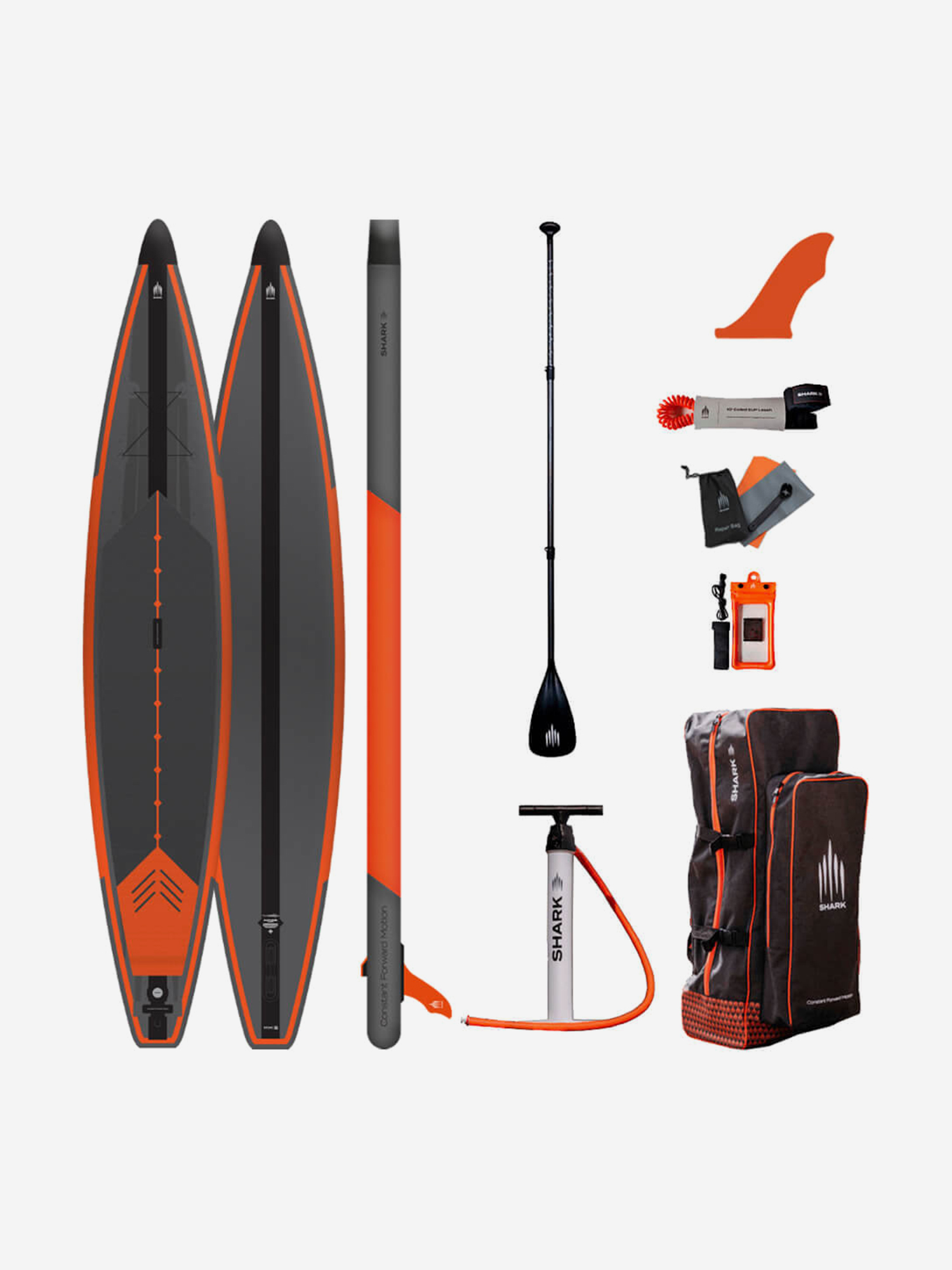 Доска SUP надувная комплект Shark Touring Racing 14'x27" c веслом full карбон, Белый
Доска SUP надувная комплект Shark Touring Racing 14'x27" c веслом full карбон, Белый