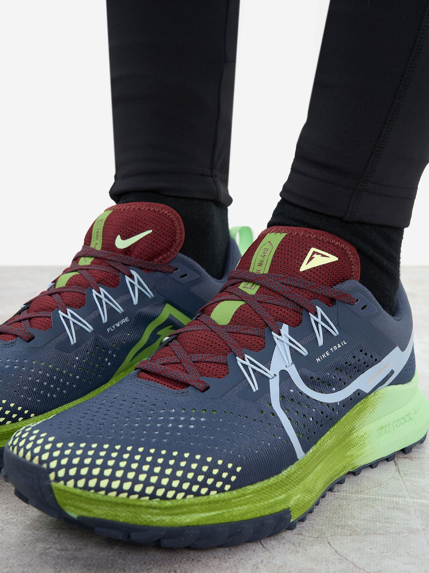 фото Кроссовки мужские nike react pegasus trail 4, синий