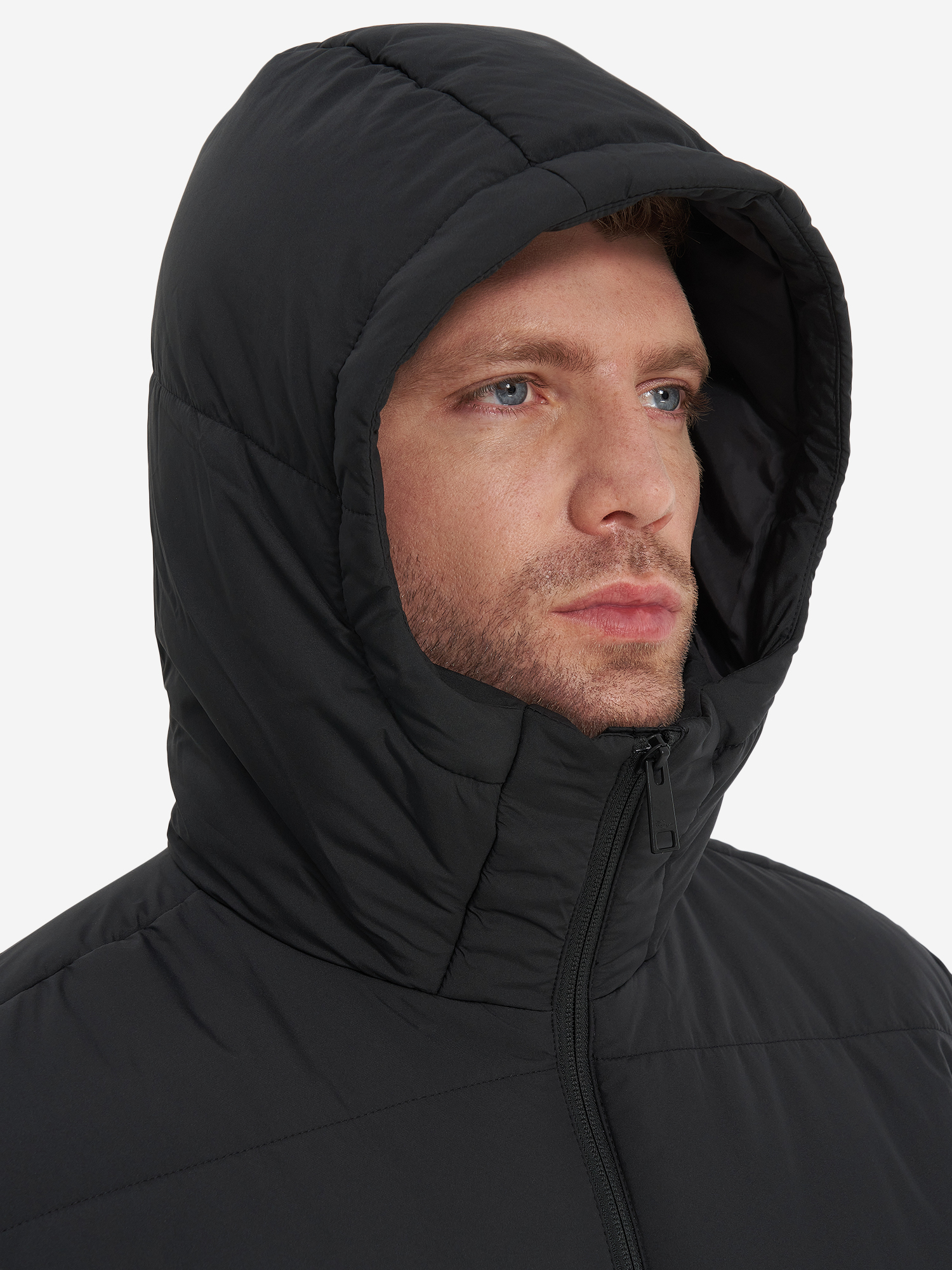 фото Куртка утепленная мужская jack wolfskin deutzer, черный