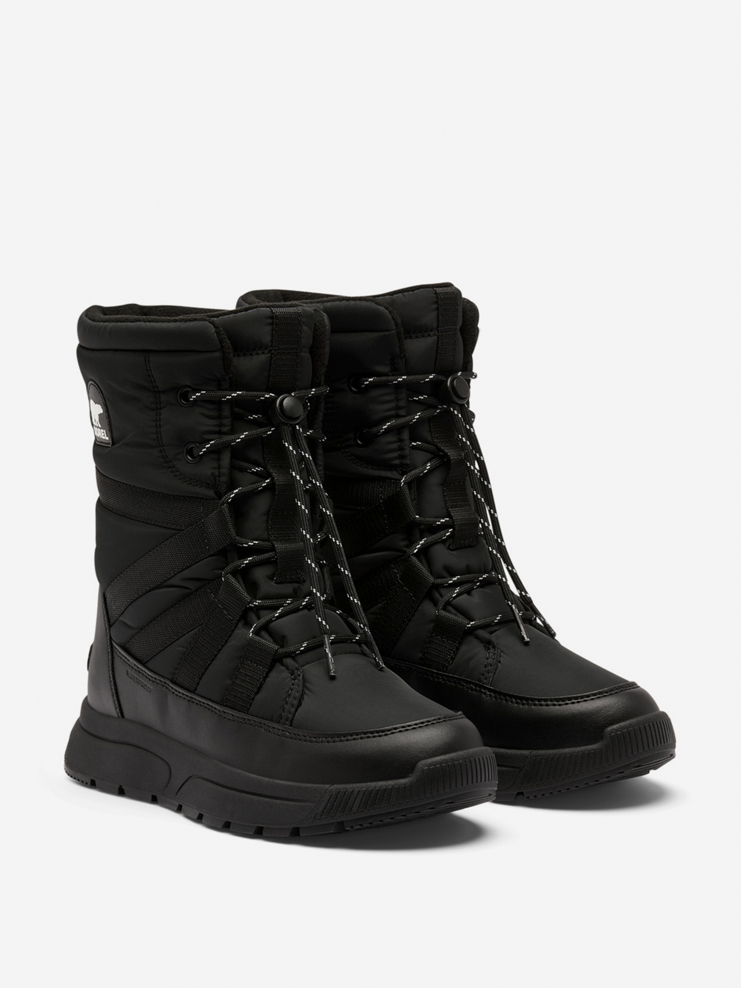 фото Сапоги утепленные женские sorel whitney iii wp, черный
